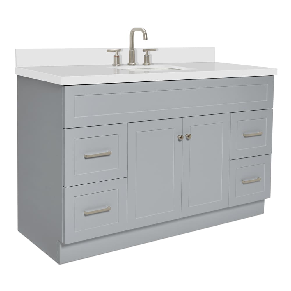 ARIEL F055SWQRVOGRY Bath-Vanity-Combo - View #3