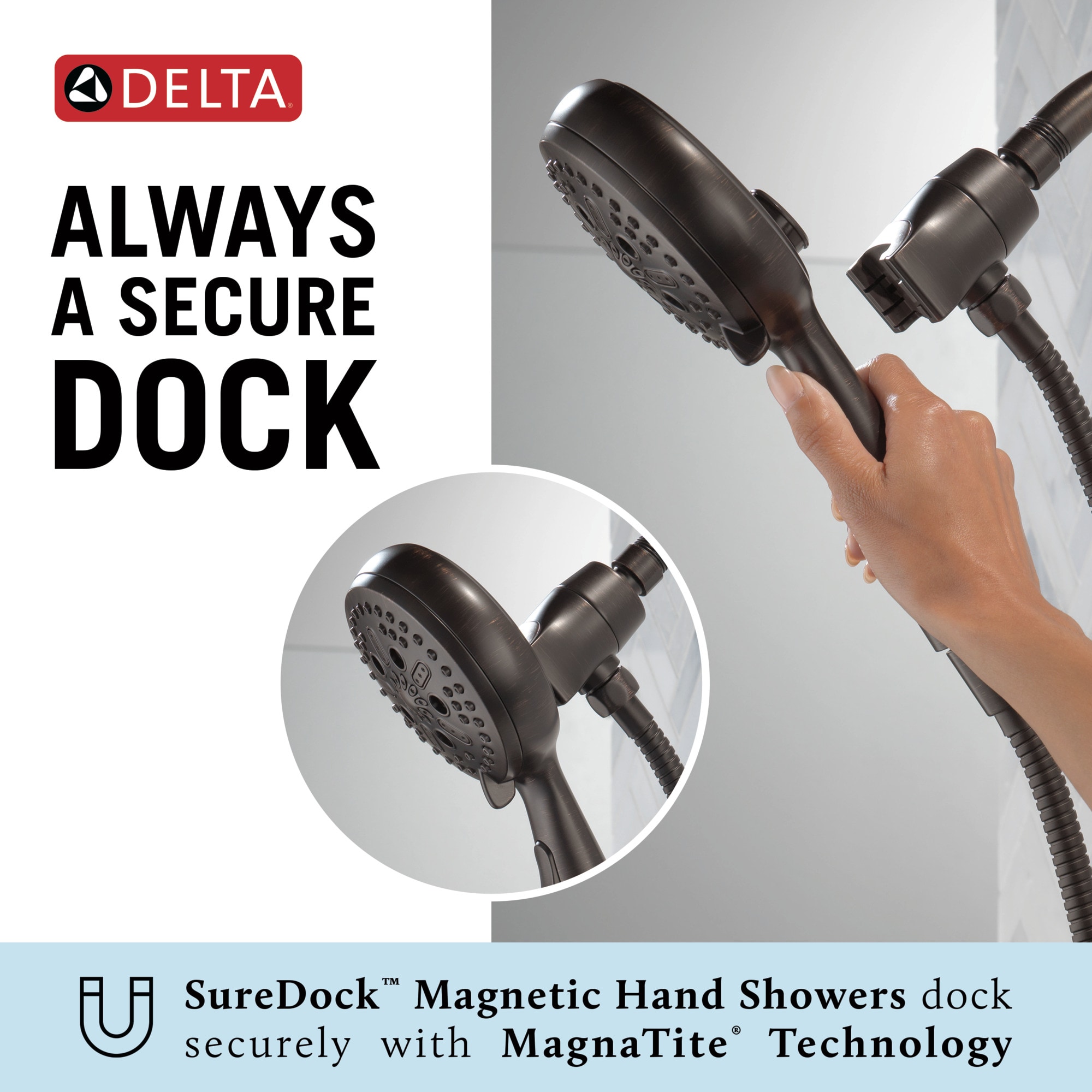 Delta 54810-RB-PK Fixed-Showerhead - View #5