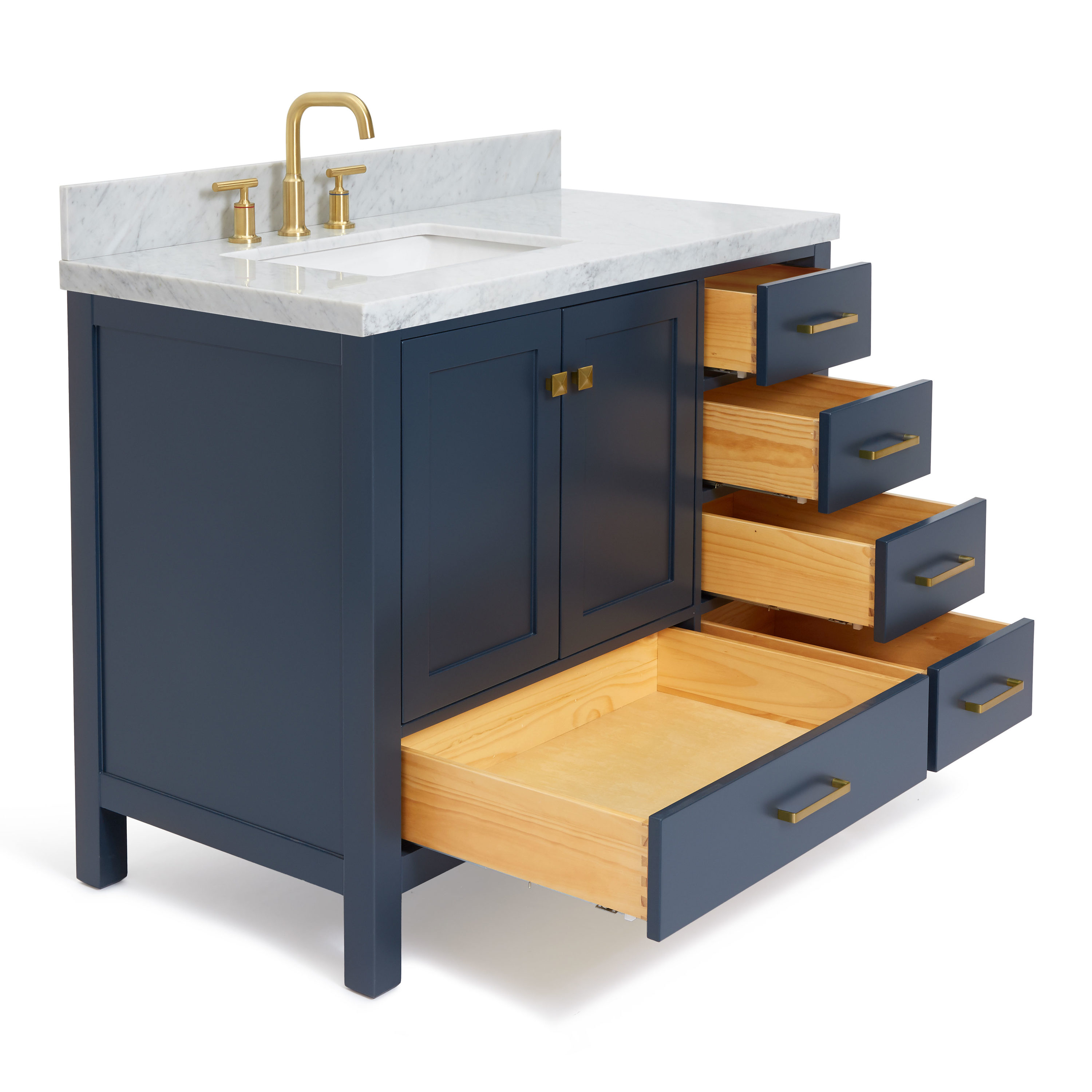 ARIEL A043SLCWRVOMNB Bath-Vanity-Combo - View #4