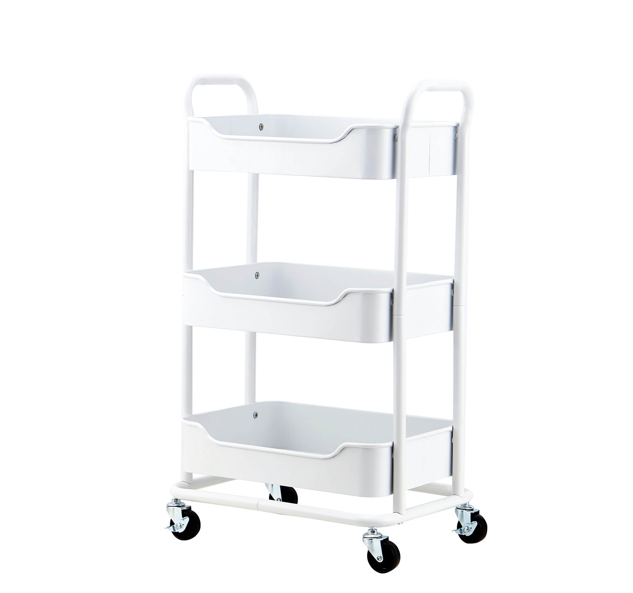 Style Selections Steel 3-tier Utility Shelving Unit (18.11-in W X 13.39 