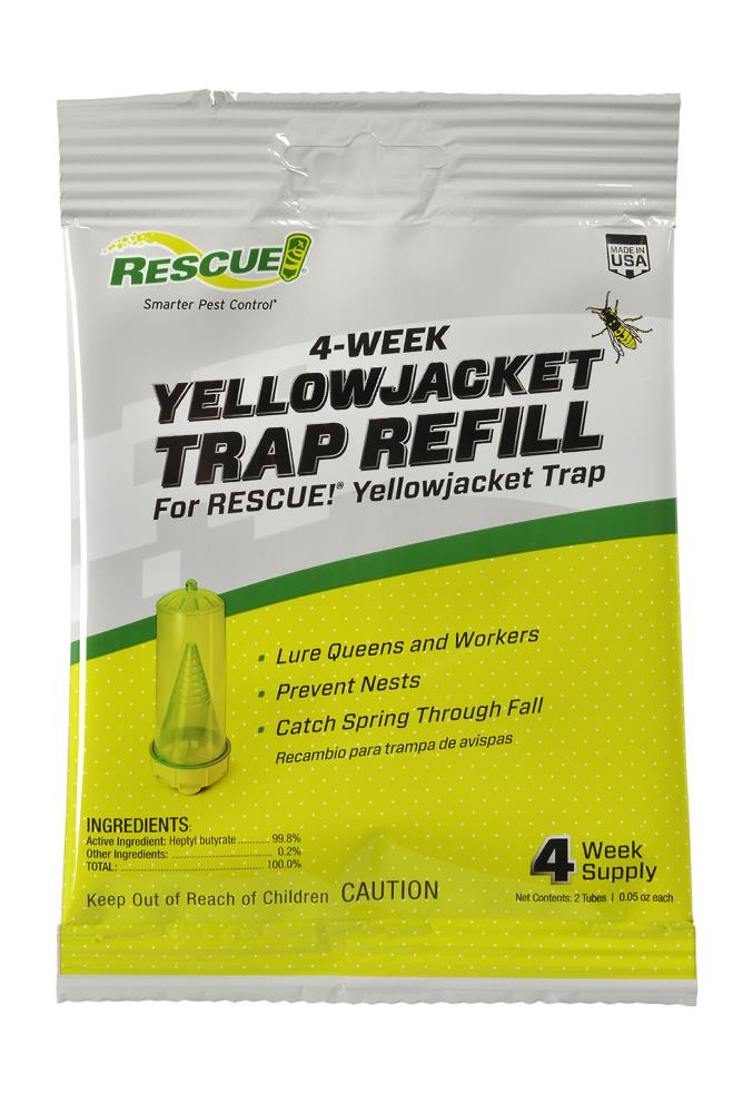 RESCUE! Rescue! Yellowjacket Attractant 0.1-oz Liquid Yellow Jacket  Attractant in the Insect Traps department at
