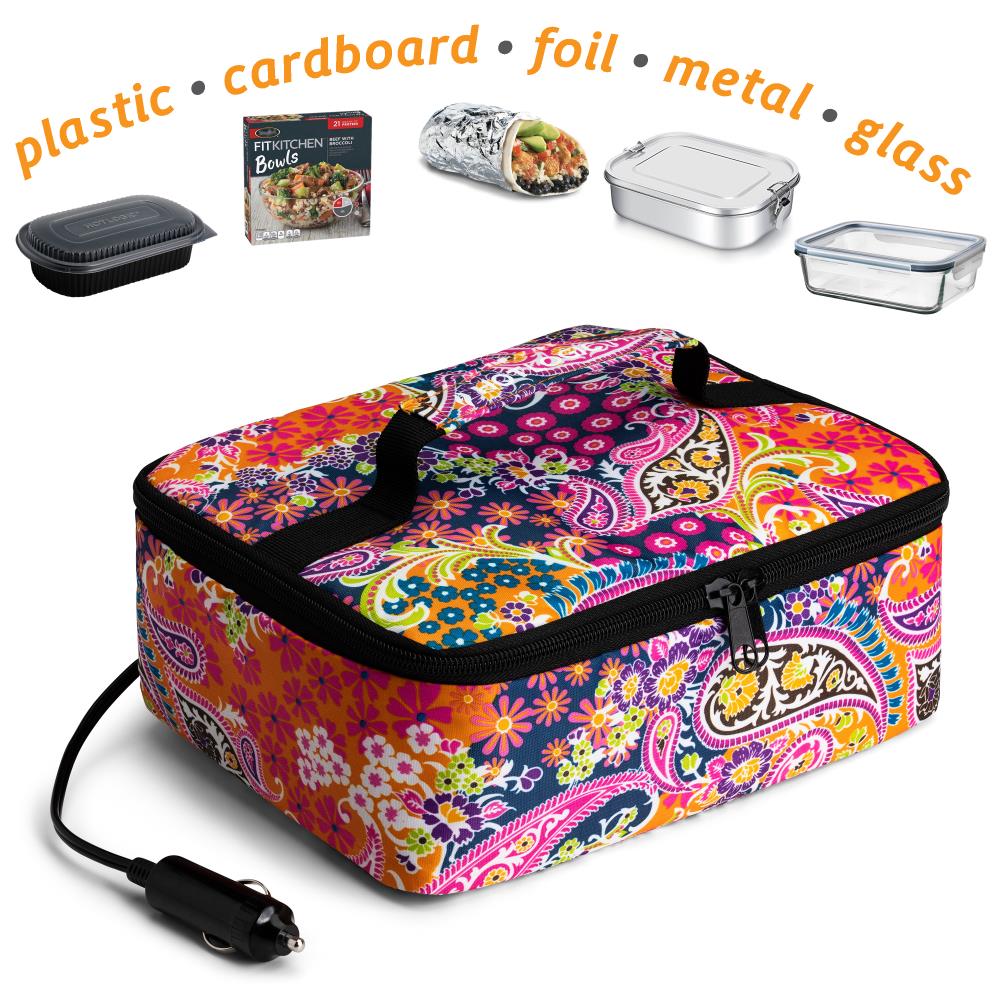 HOTLOGIC 1.5-Quart Paisley Rectangle Slow Cooker in the Slow Cookers  department at