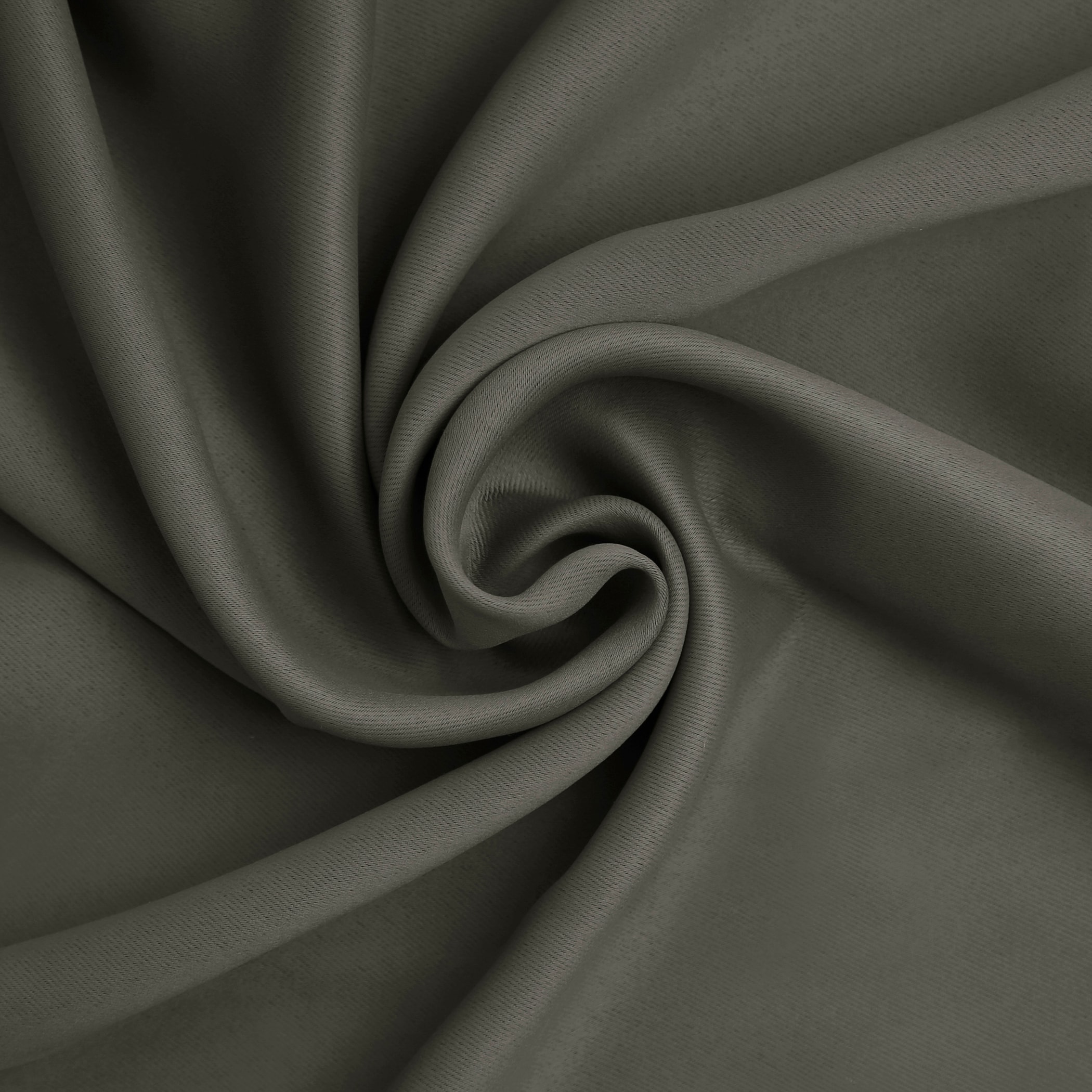 Sun Zero Gray Blackout Rod Pocket Curtain Panel 40" x 63"