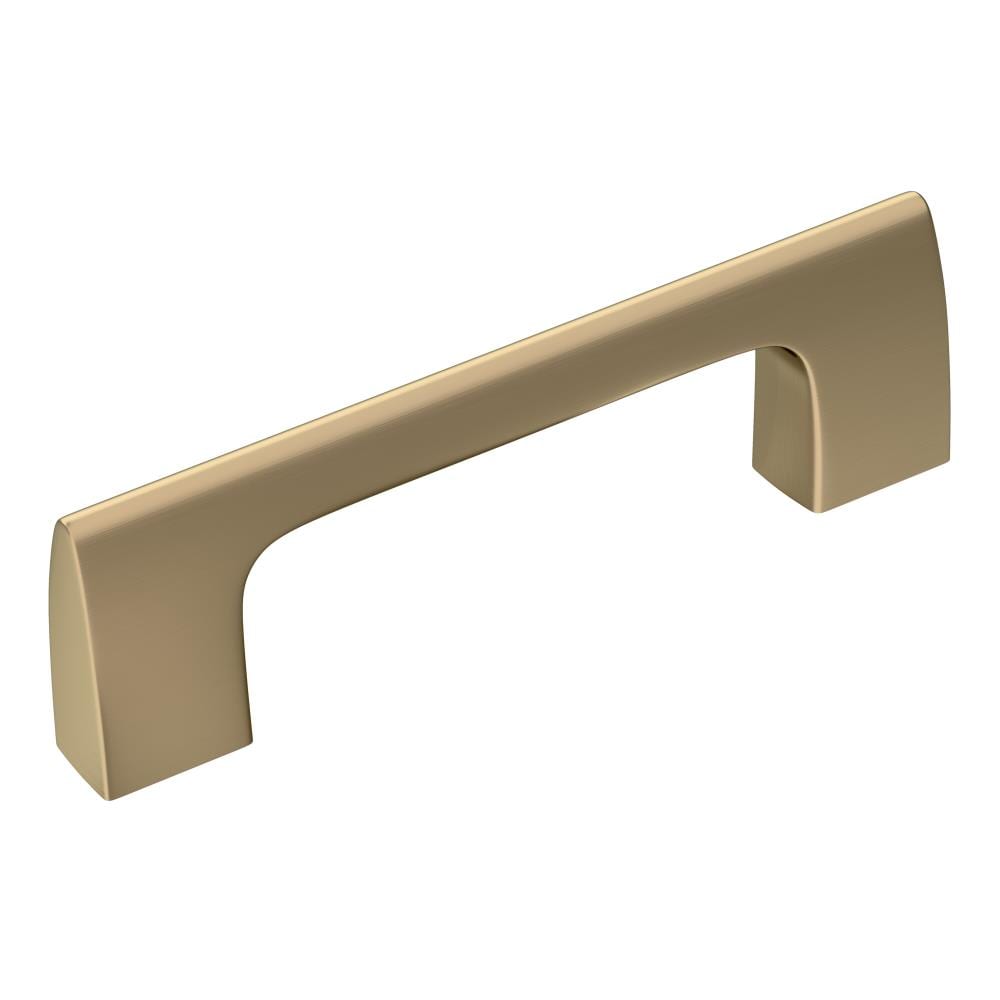 Amerock BP55364BBZ Riva 3-in , 76mm Center to Center Golden Champagne Rectangular Bar