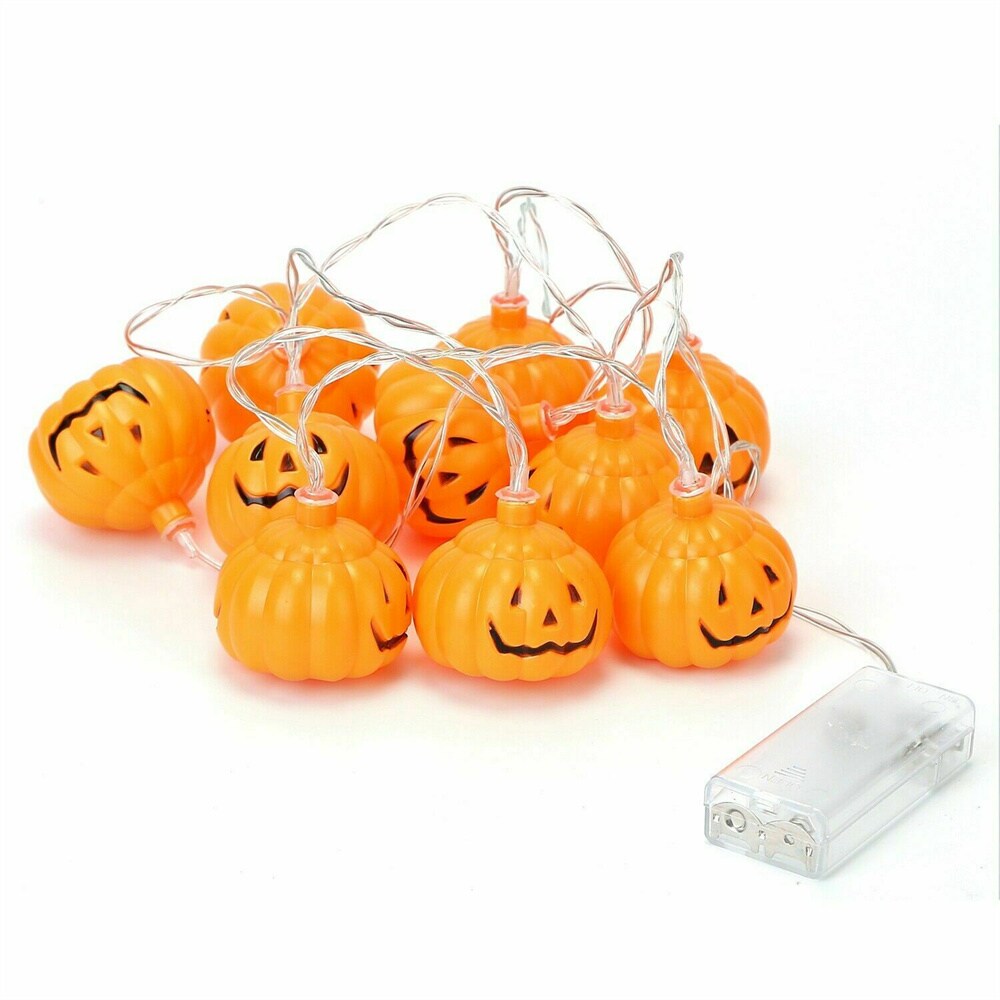 iGearPro Pumpkin LED String Lights, 7foot 20 LED Waterproof