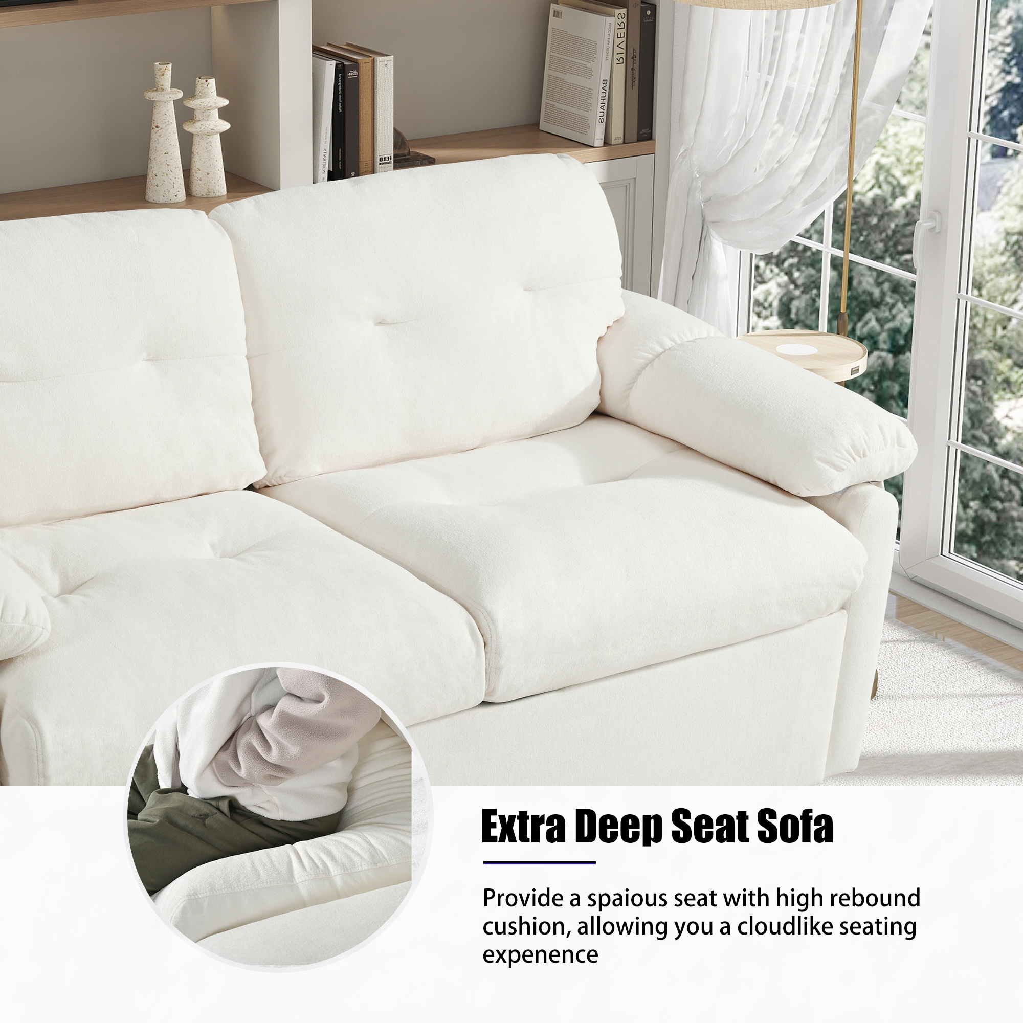 SINOFURN SYA010285WT Sofas-Loveseats - View #19