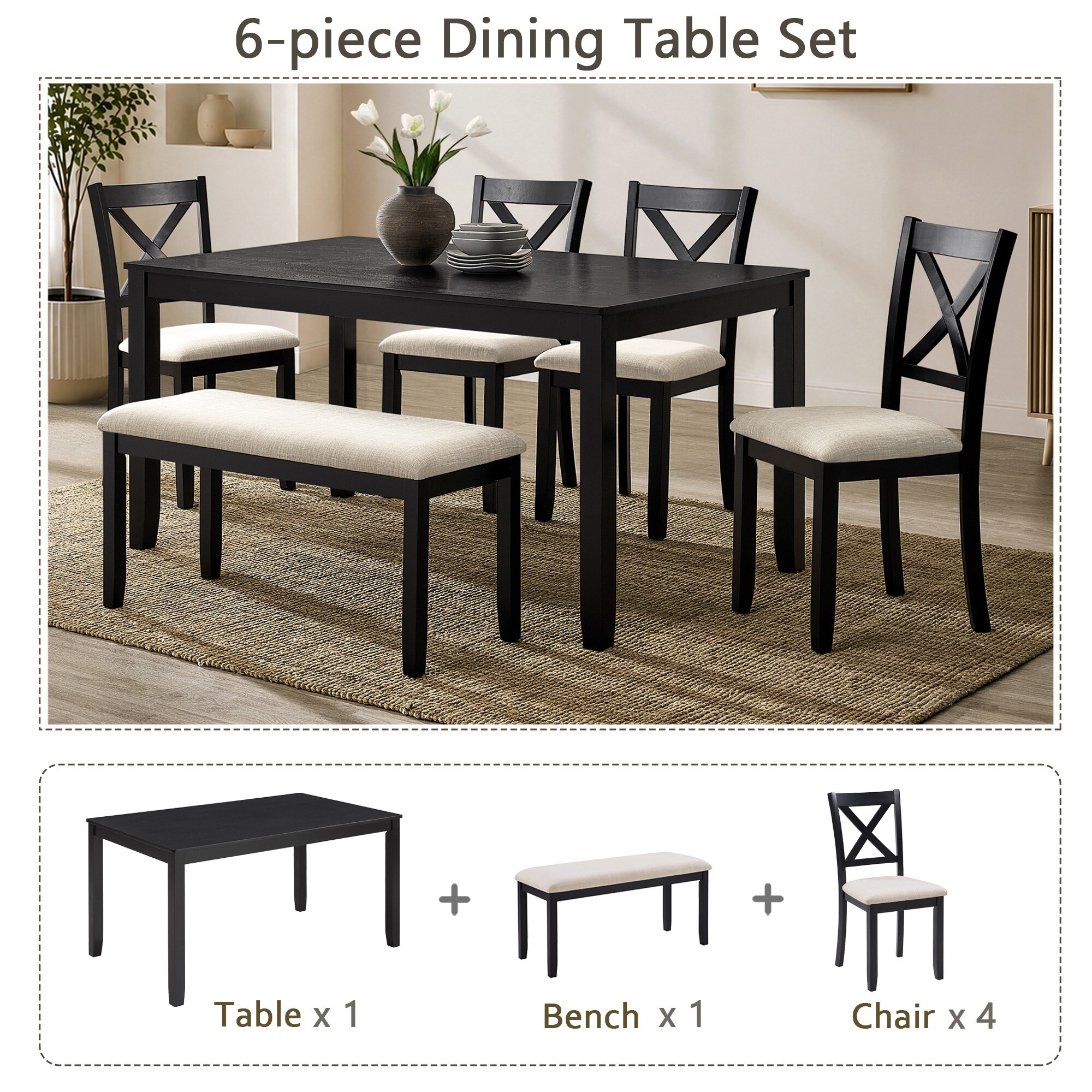 HyperDrop Cart W-W1998S00124 Dining-Sets - View #3