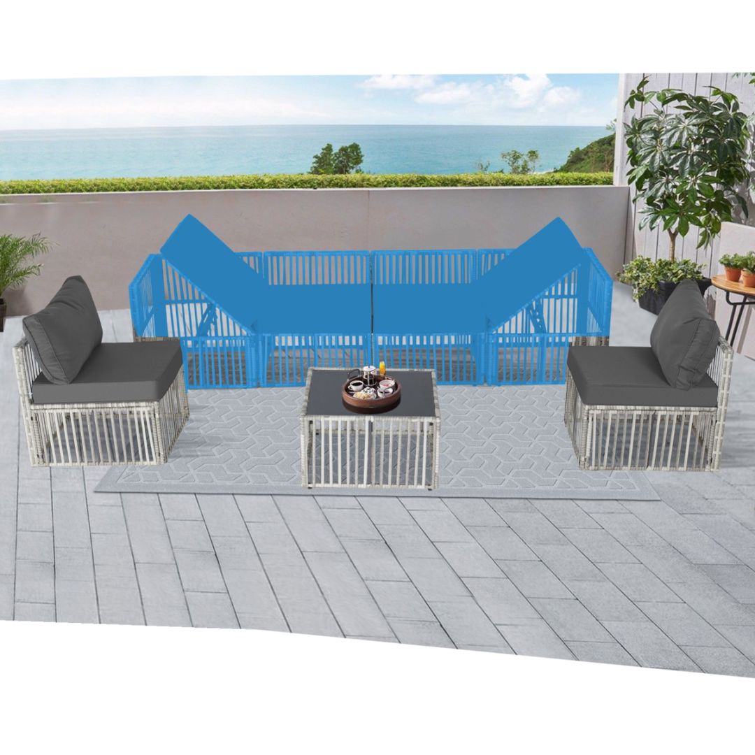 EarlGrove LS-HBKT0012GYGY Patio-Conversation-Sets - View #9