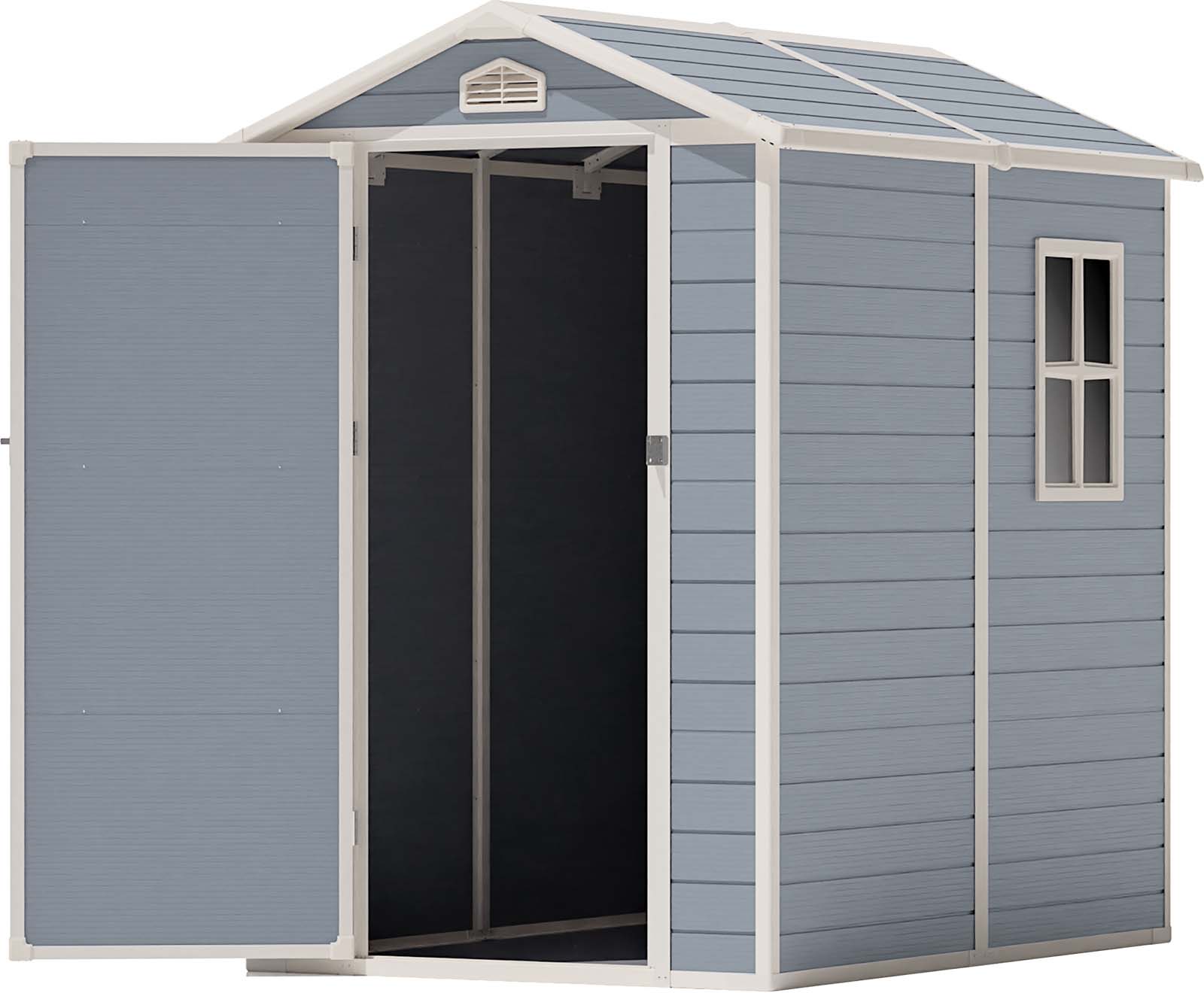 Patiowell WES-0381A-L4 Vinyl-Resin-Storage-Buildings - View #2