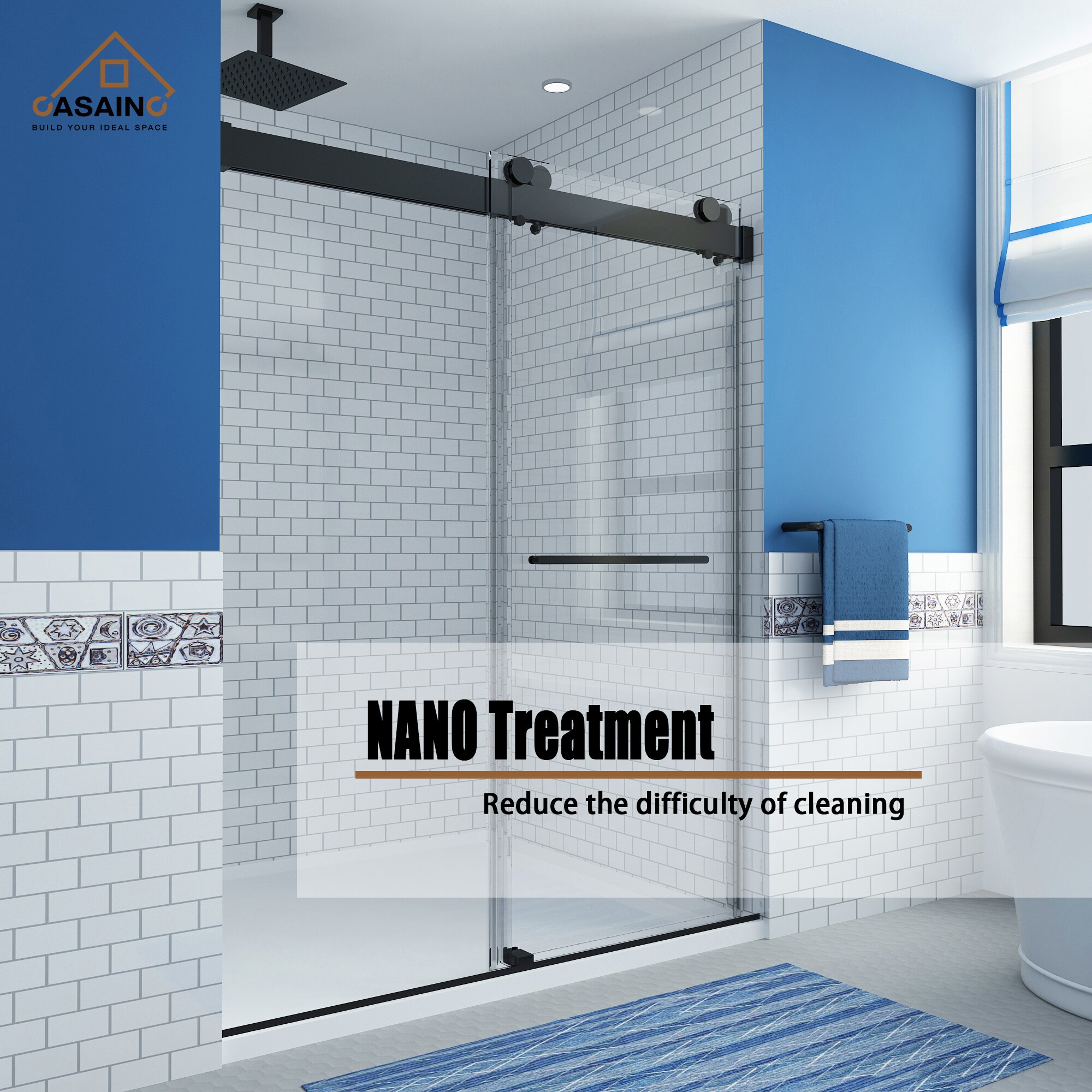 CASAINC CAMB02-60 Shower-Doors - View #9