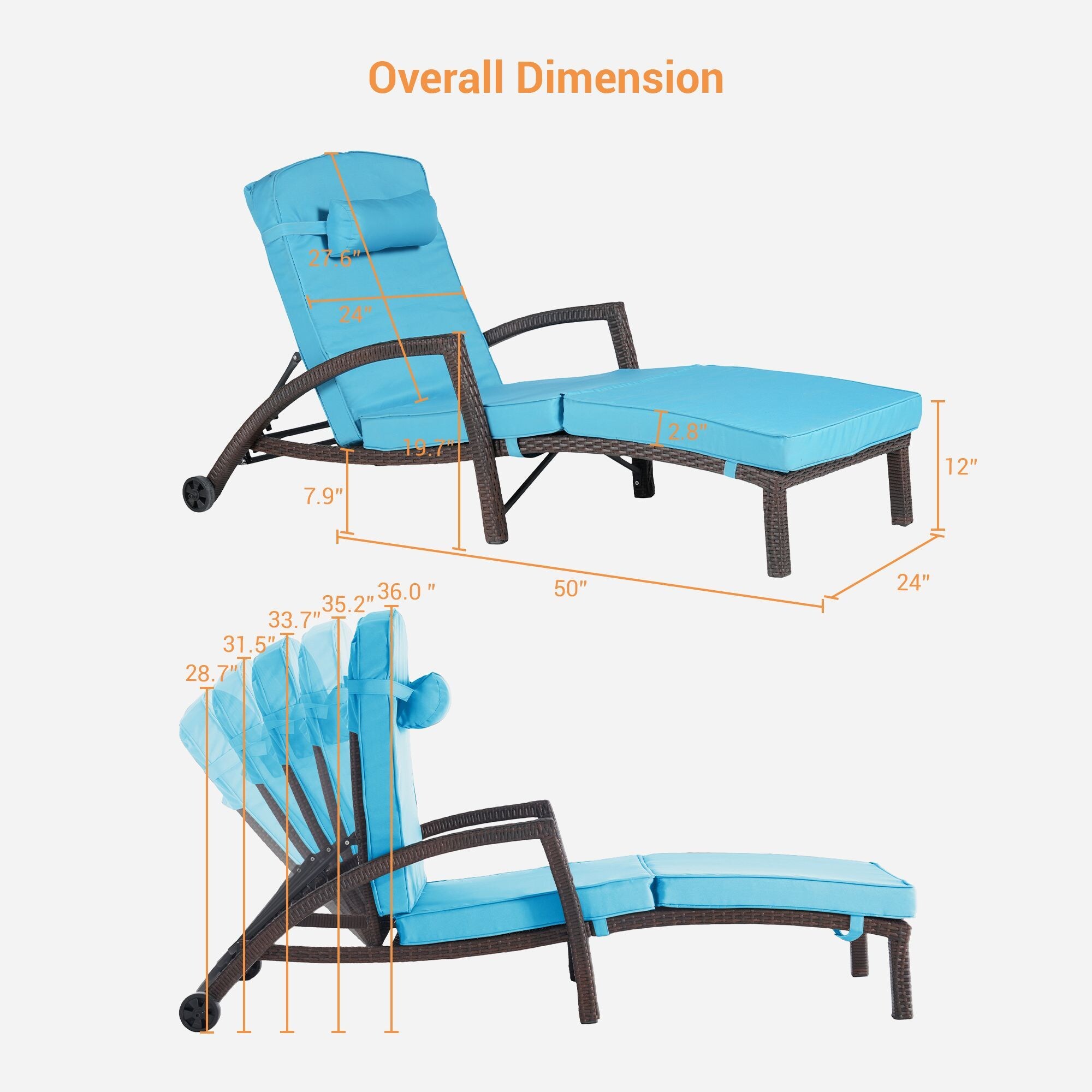 SANSTAR L-LG-04-LB Patio-Chairs - View #2
