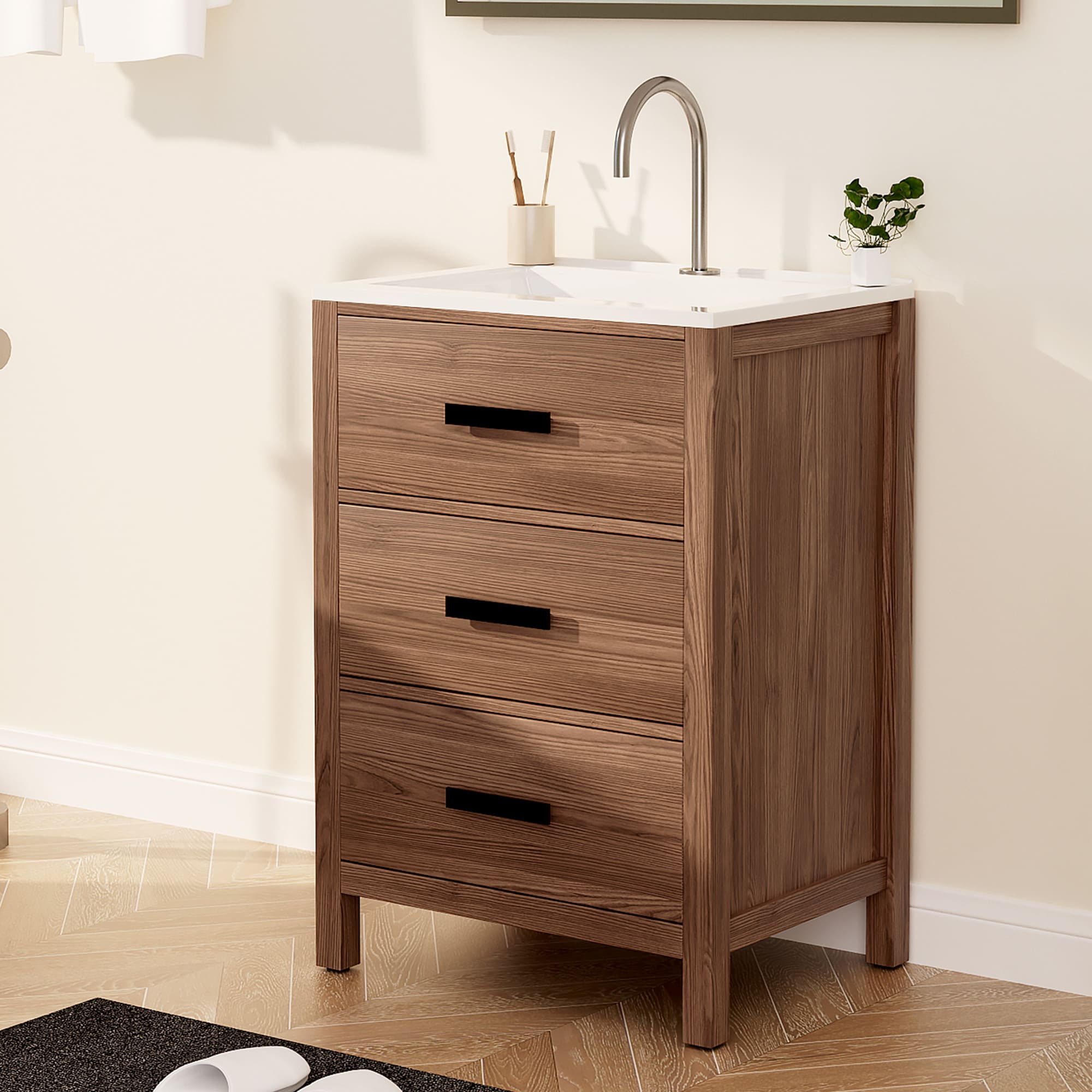 JEAREY PJCY-4P-BZ Bath-Vanity-Combo - View #2