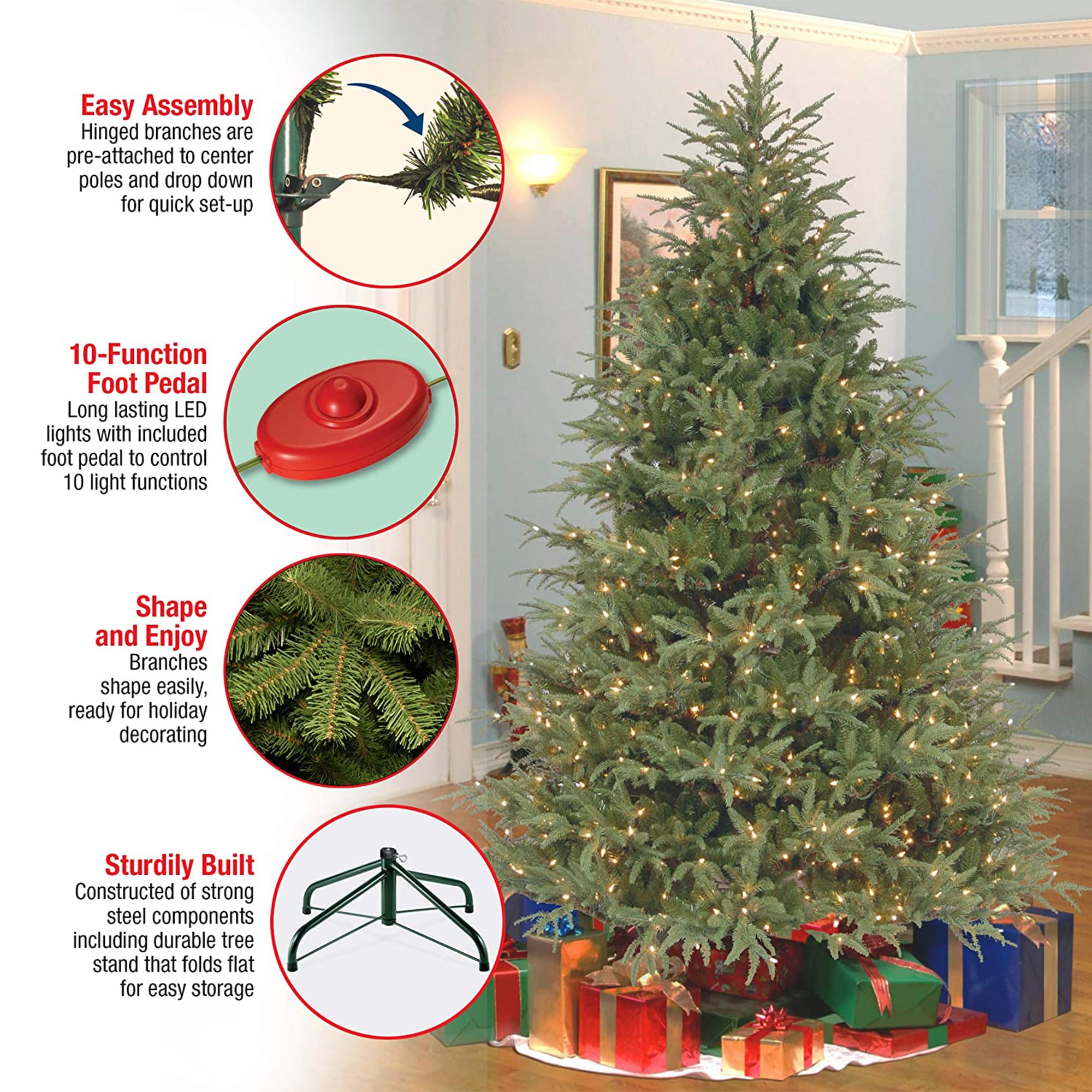 National Tree Company 290459 Artificial-Christmas-Trees - View #4
