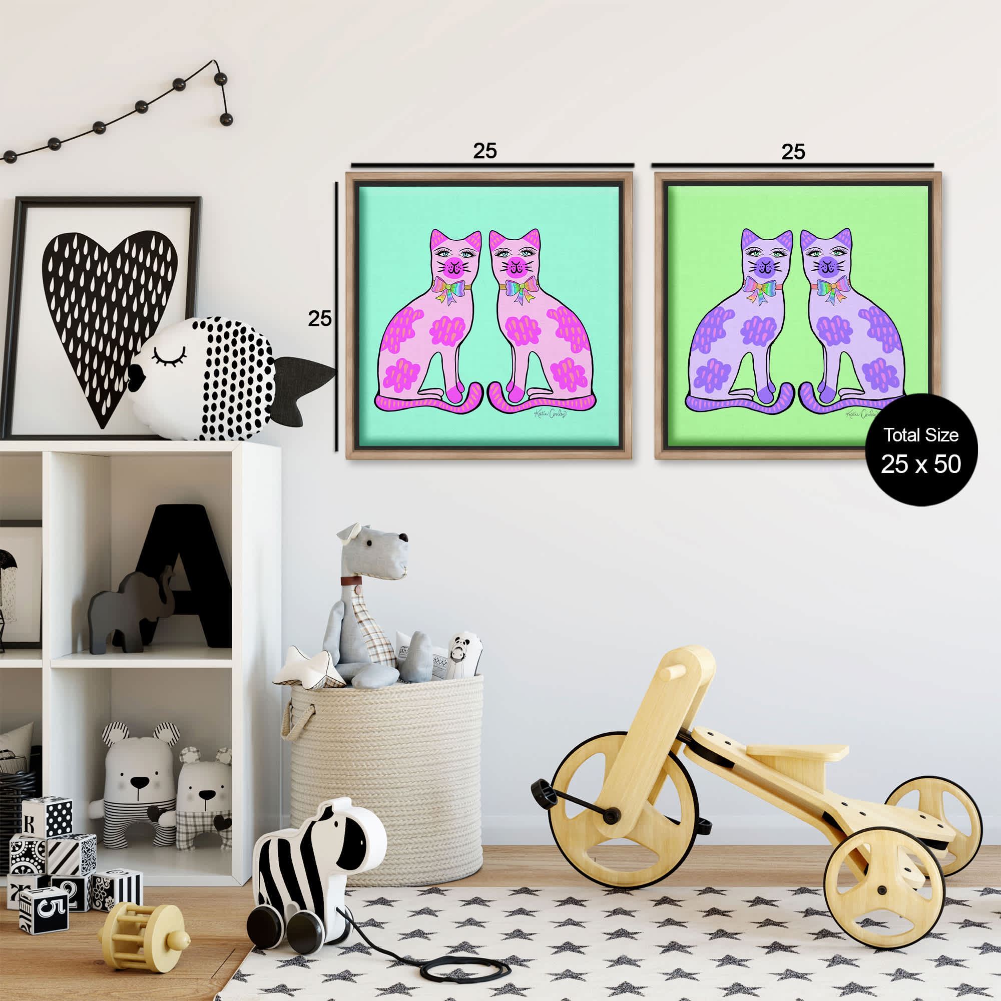 Stupell Industries B2-794-FFE-2PC-24X24 Wall-Art - View #2