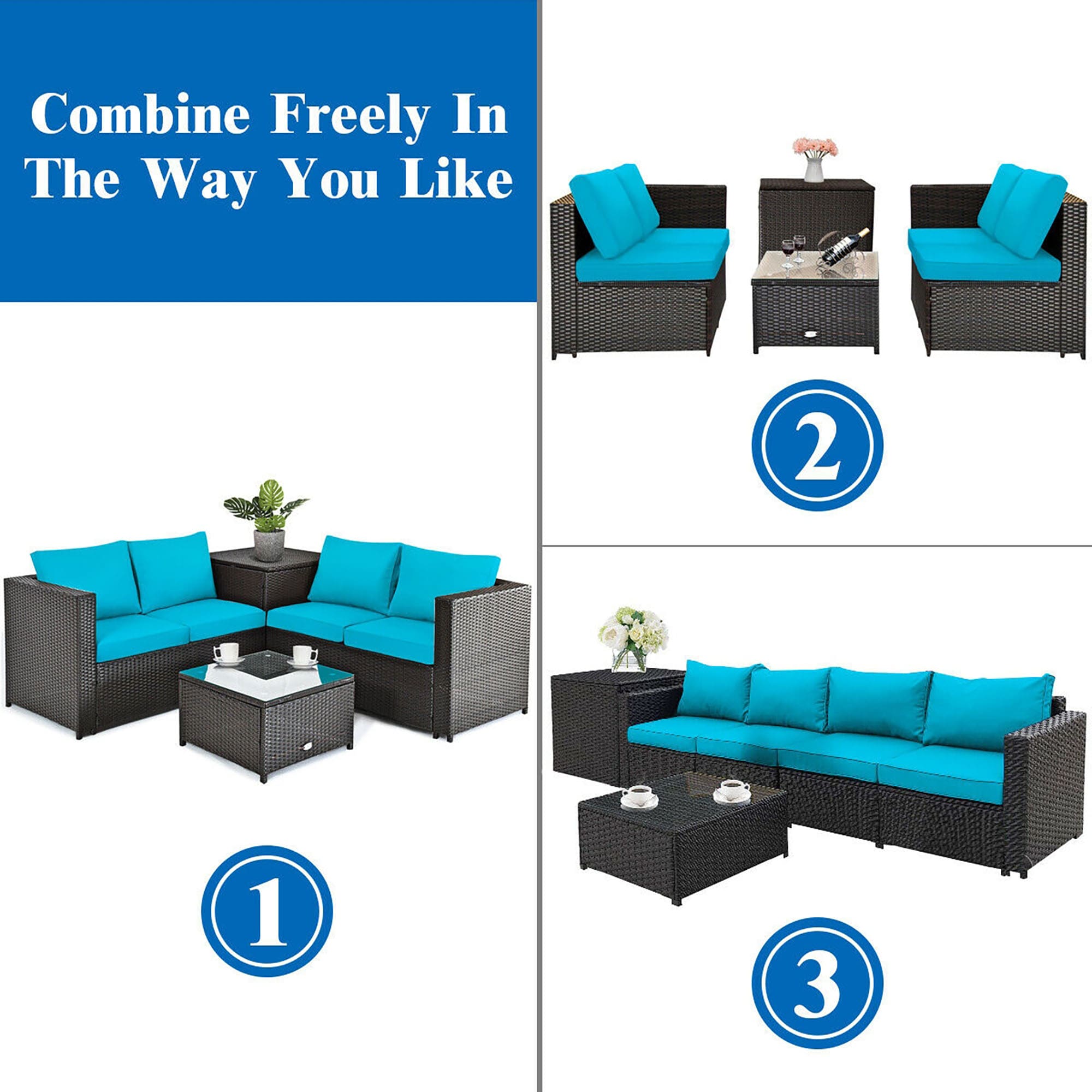 CASAINC BH-WY000172AAA Patio-Conversation-Sets - View #4