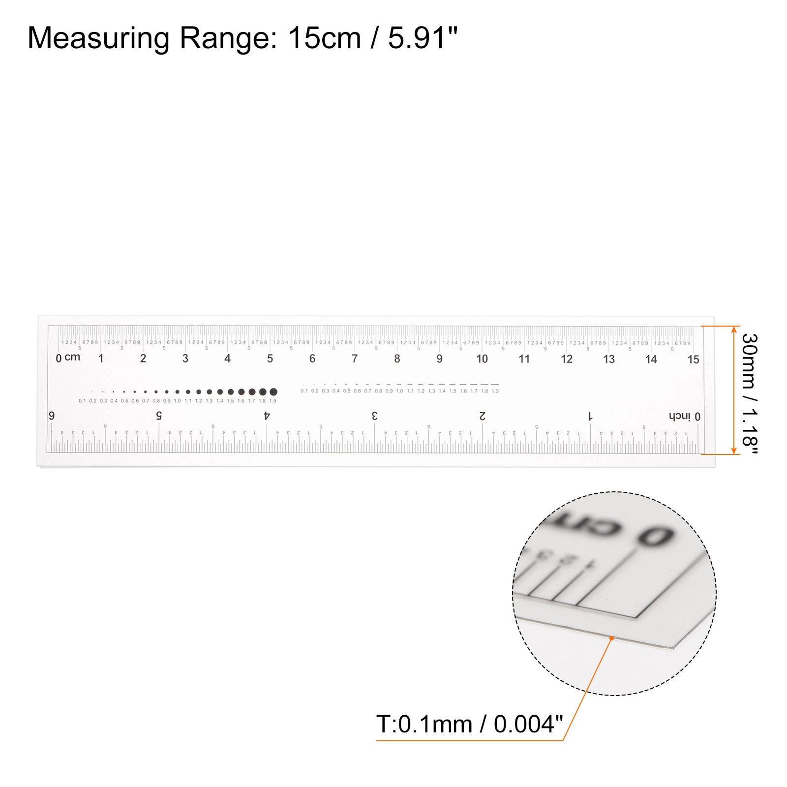 Harfington S26051300UX4897 Yardsticks-Rulers - View #2