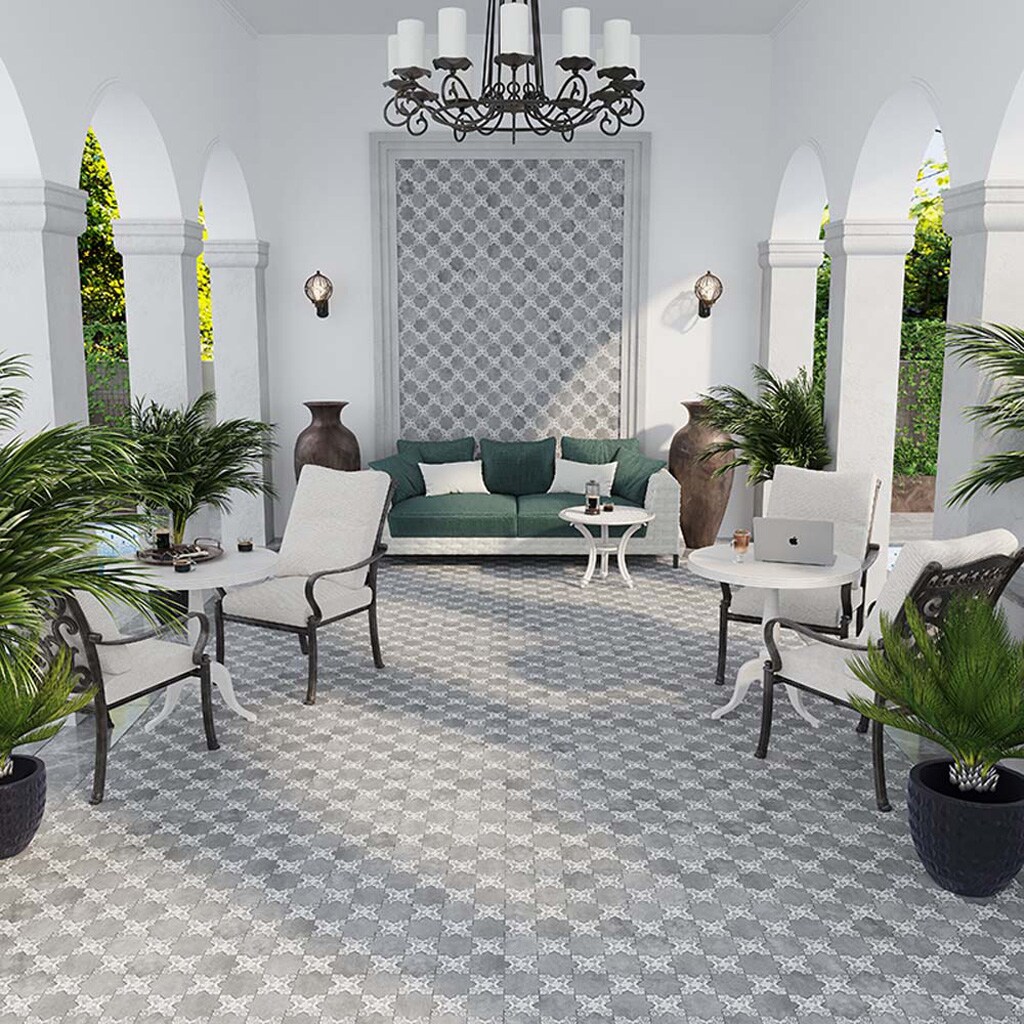 Apollo Tile MOR88GRYSTRA Ceramic-Tile - View #5