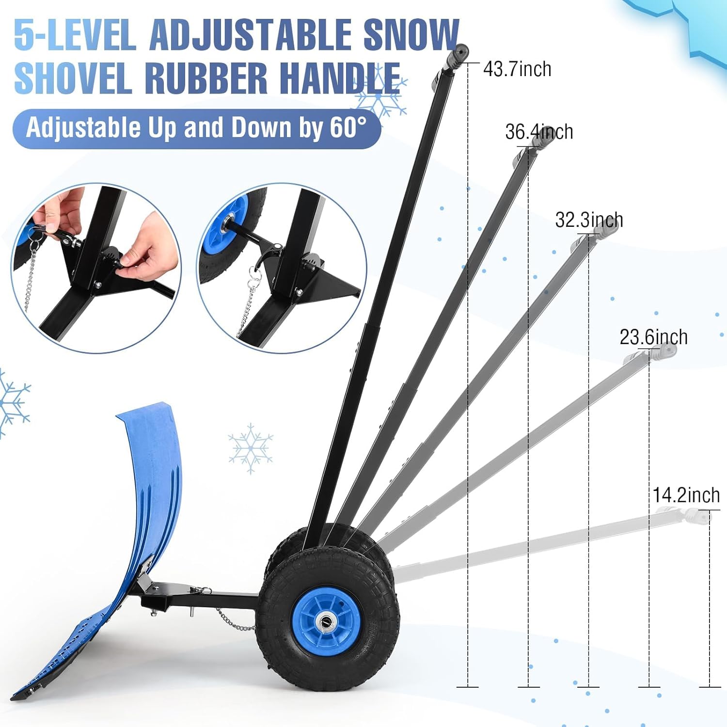 IdealHouse JOEY-4BCLU597O3FH Snow-Shovels - View #4