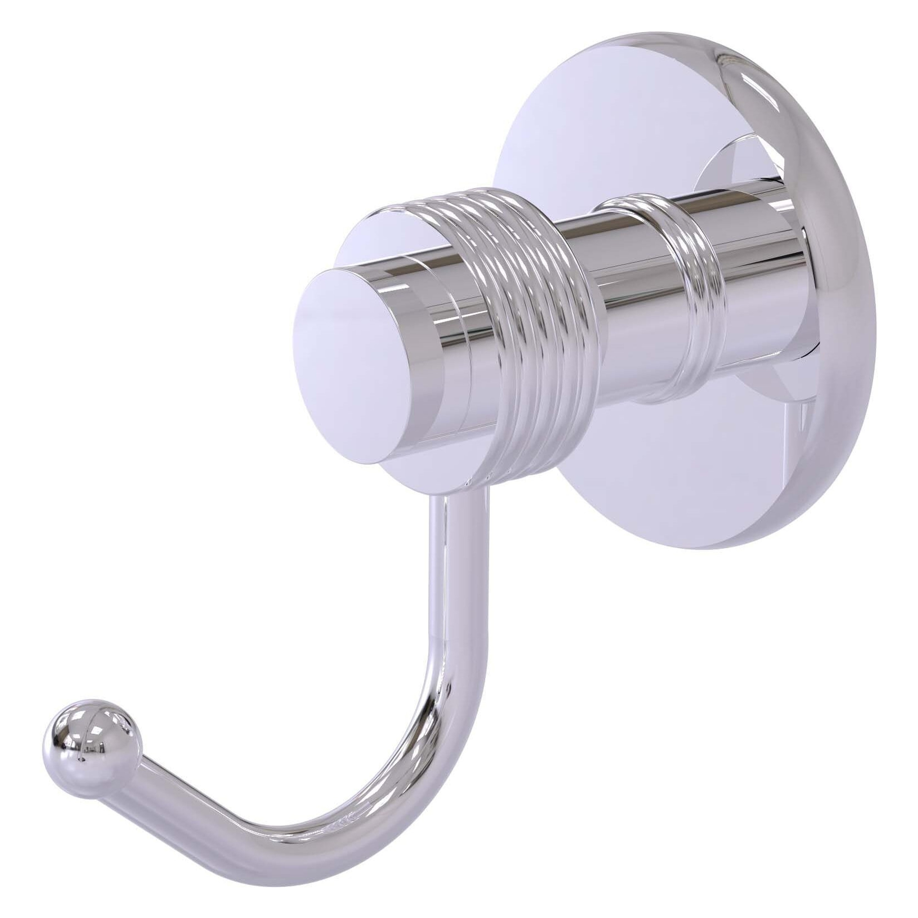 Allied Brass 920G-PC Mercury Polished Chrome Single -Hook Wall mount Towel Hook