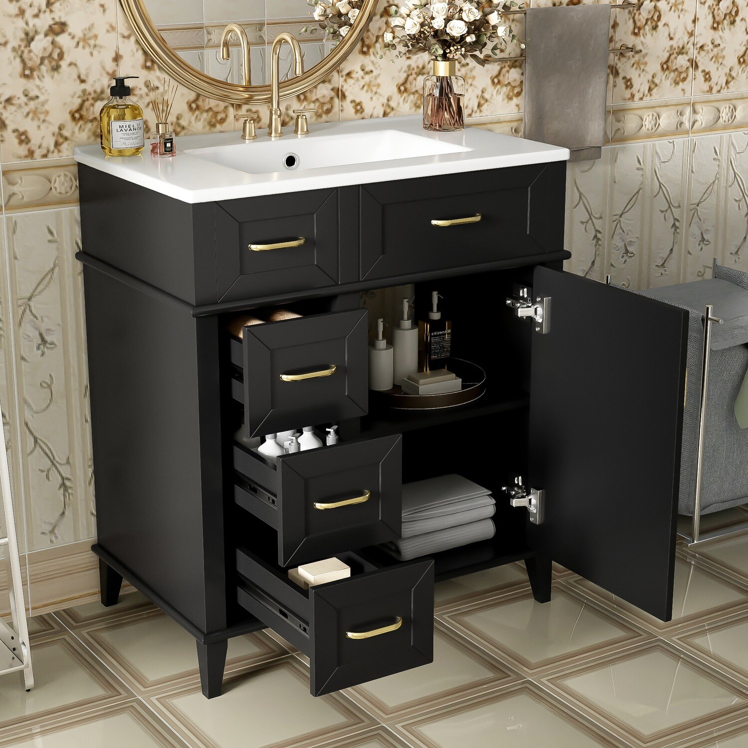 Watnature UFKX839W4341 Bath-Vanity-Combo - View #2