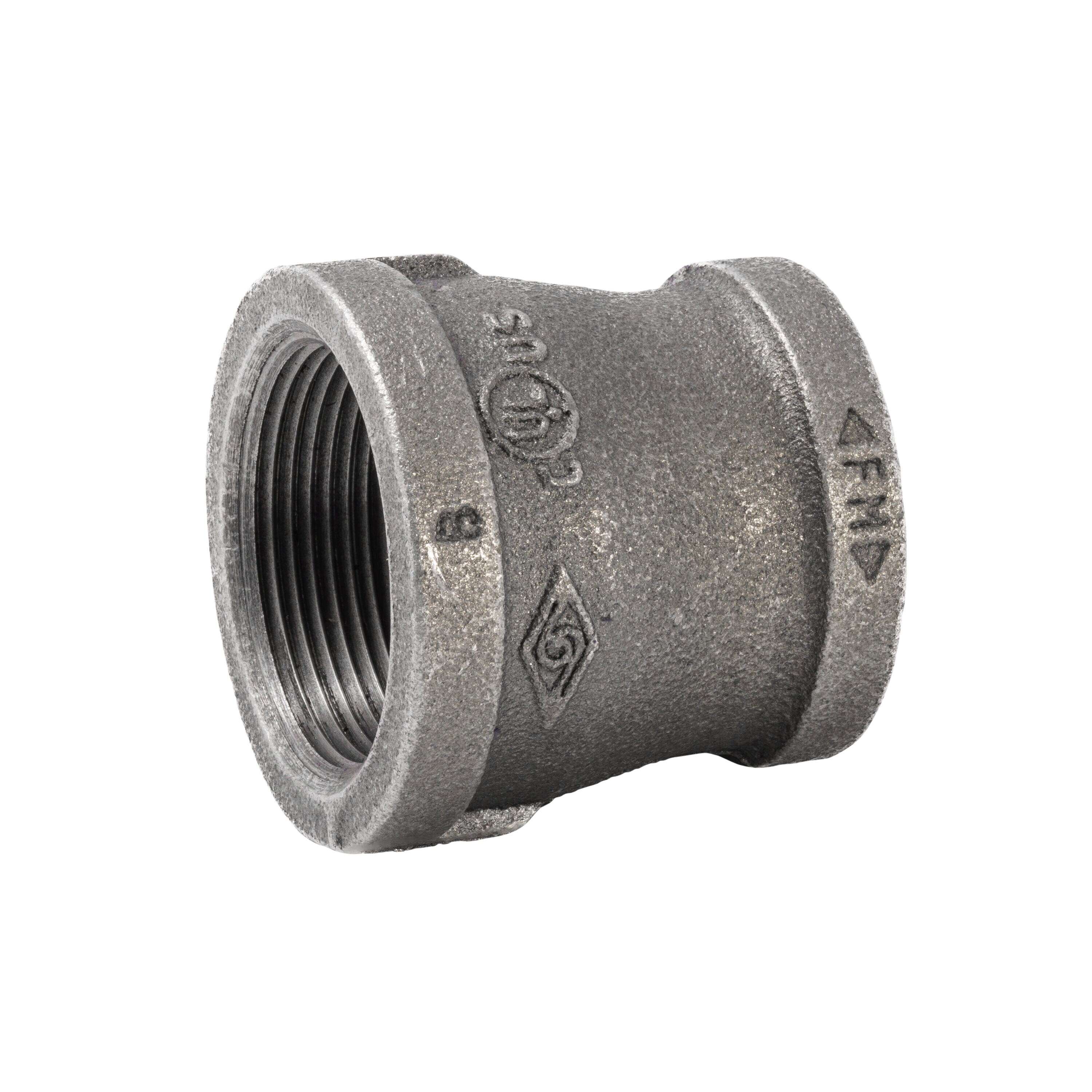 RELIABILT 71325 1-1/2-in x 1-1/4-in Black Reducing Coupling