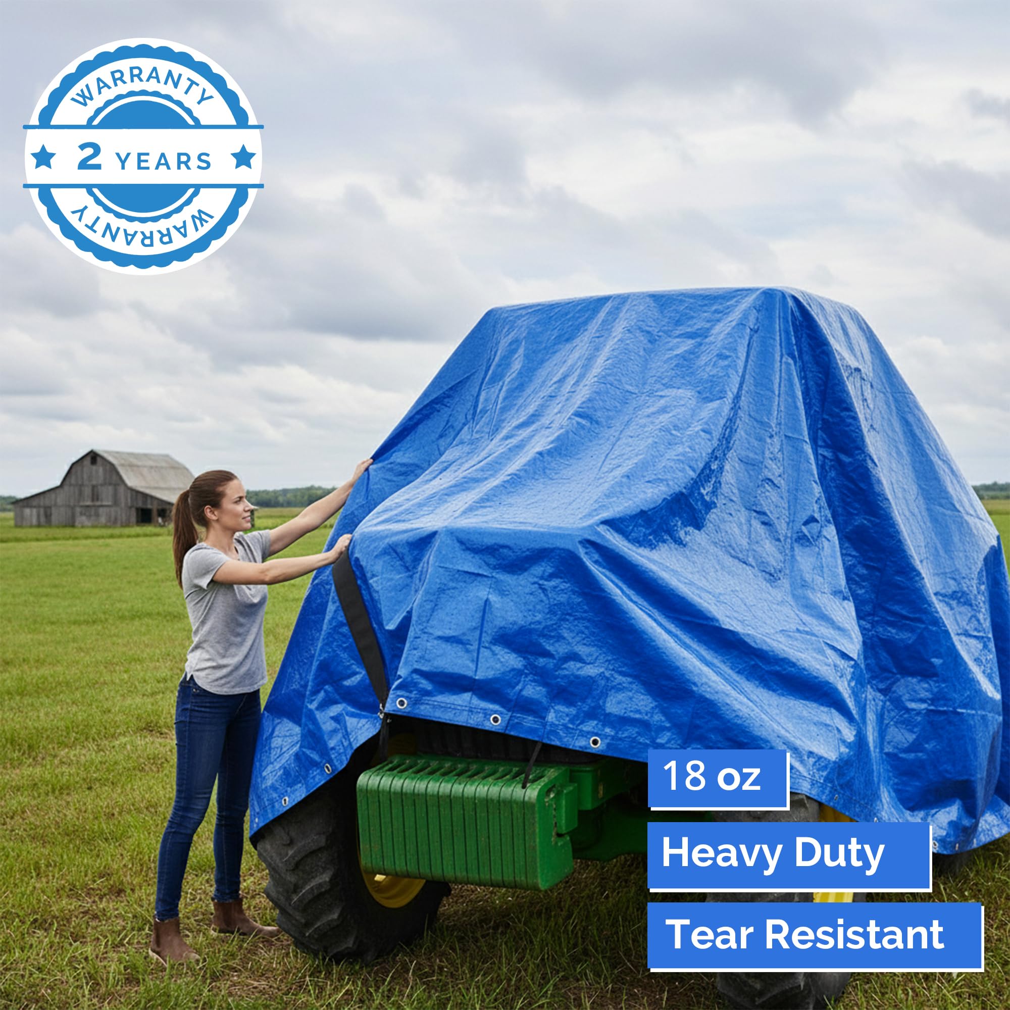 Covers & All TARP-BLUE-02 carports - View #4