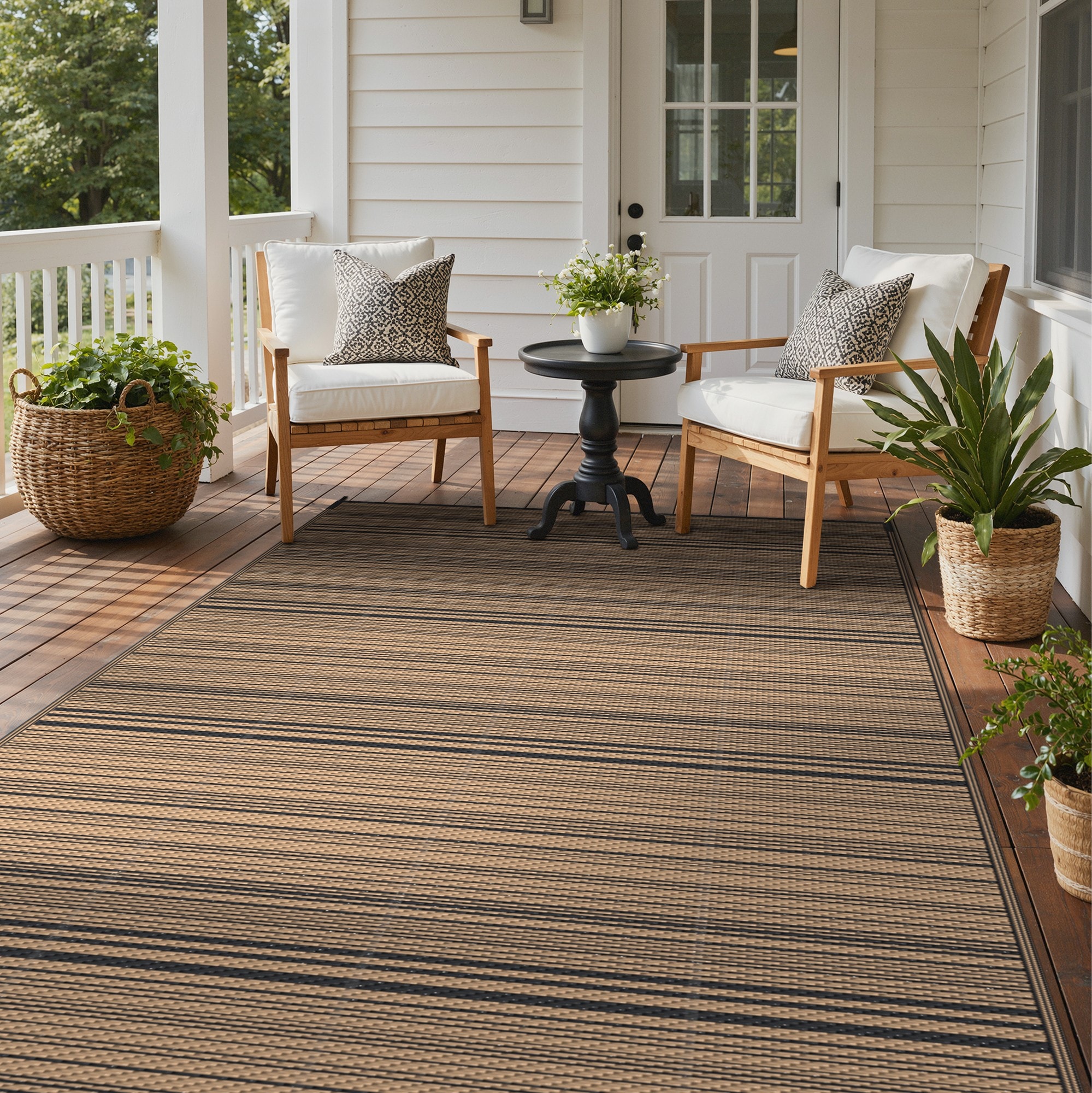 BAVNI PD39-BLACKBROWN9X12 rugs - View #5
