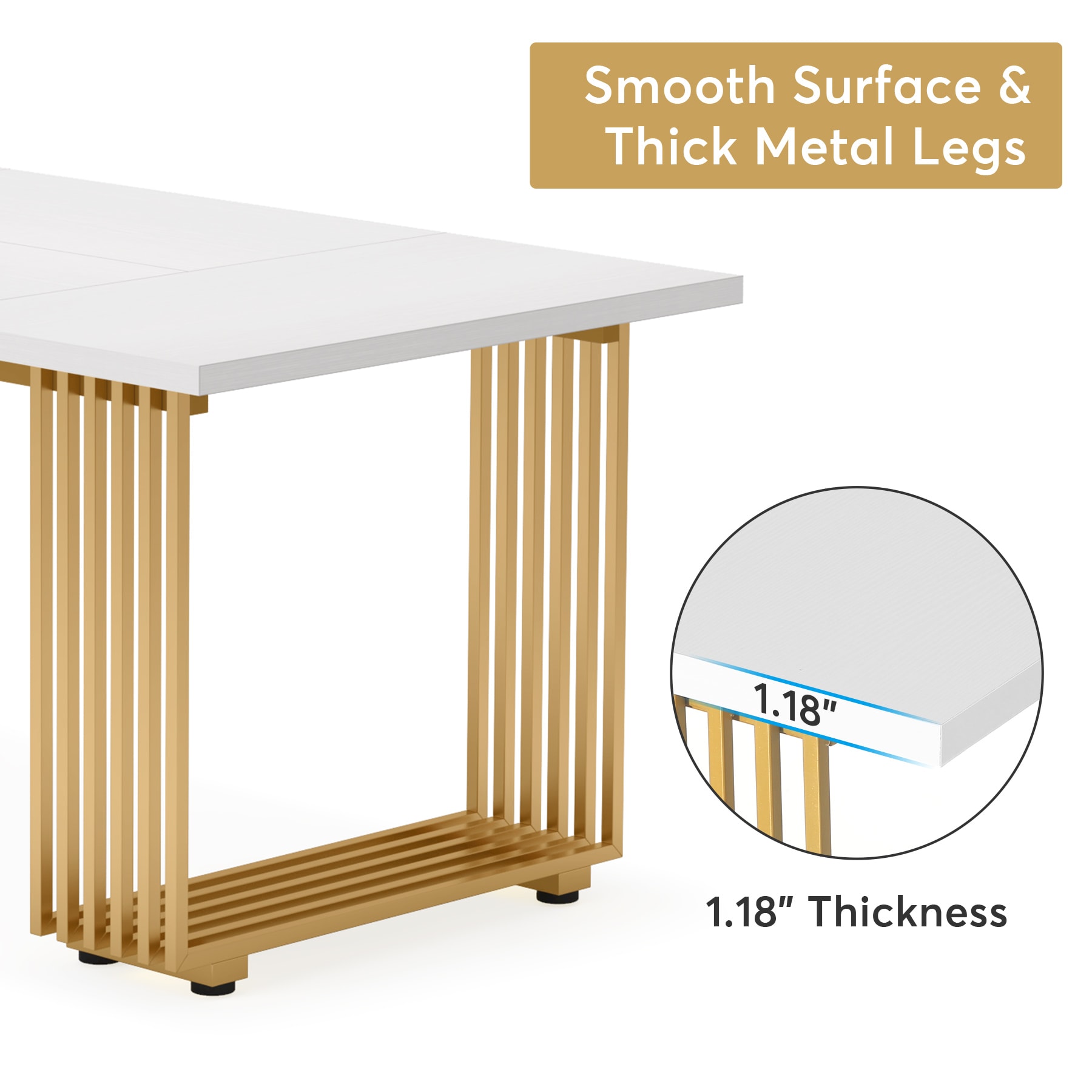 Tribesigns LWFD-J0094X Office-Tables - View #6