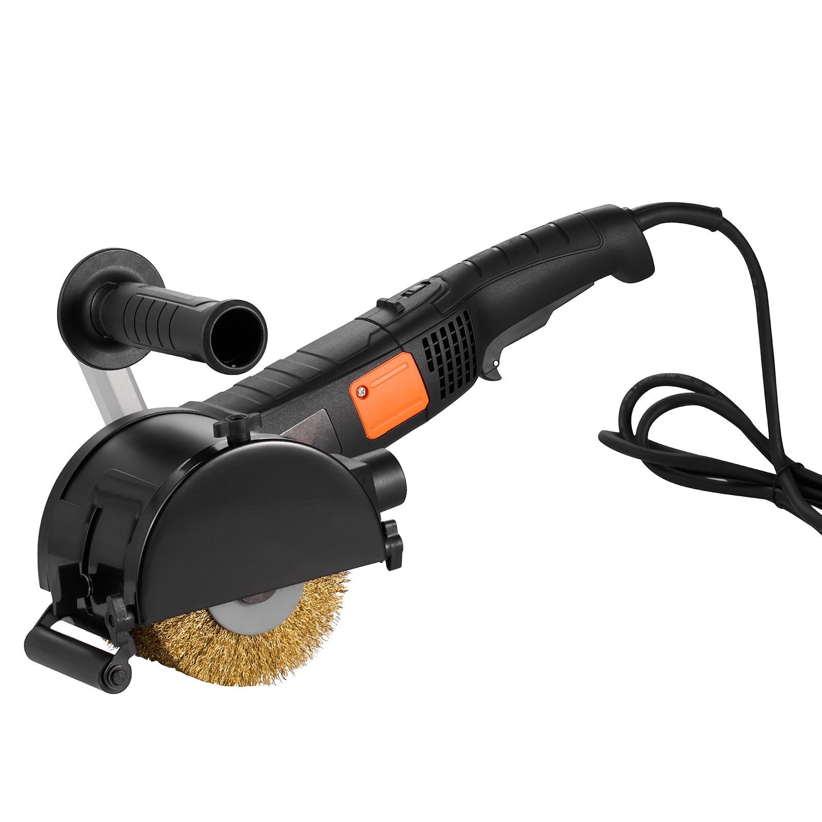 SVOPES Burnishing Polishing Machine 1300W 6-Speed Surface Finishing Tool Handheld for Metal Wood Steel Wheel #SVOPESLSJ130009698V1