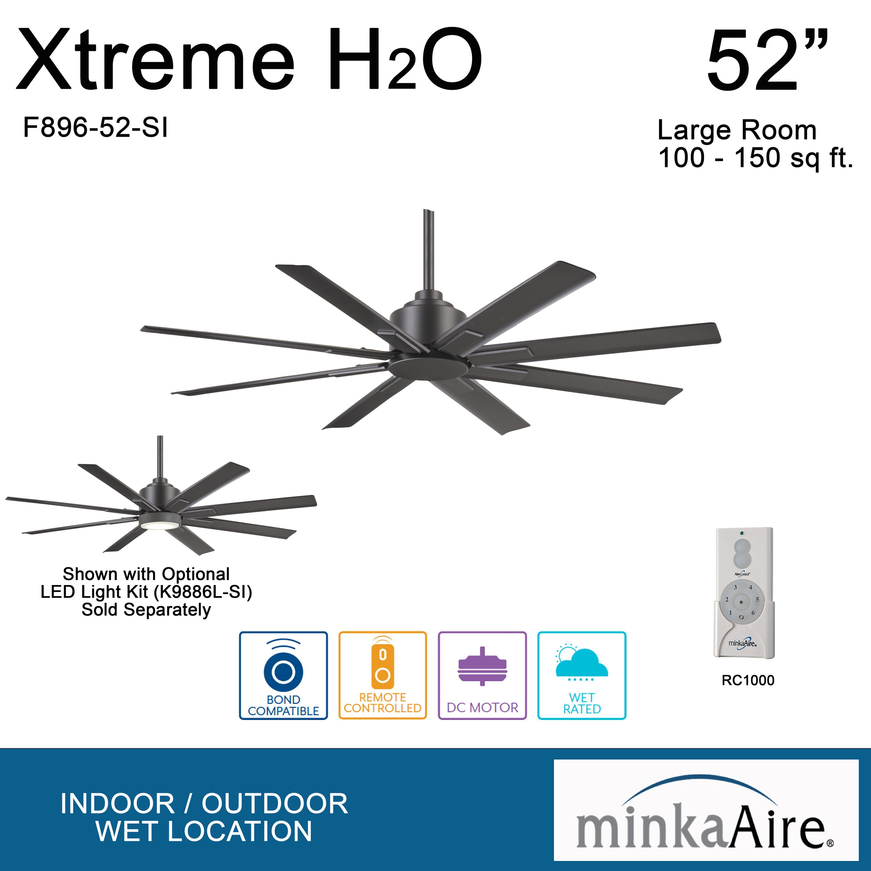 Minka Aire F896-52-SI Ceiling-Fans - View #5