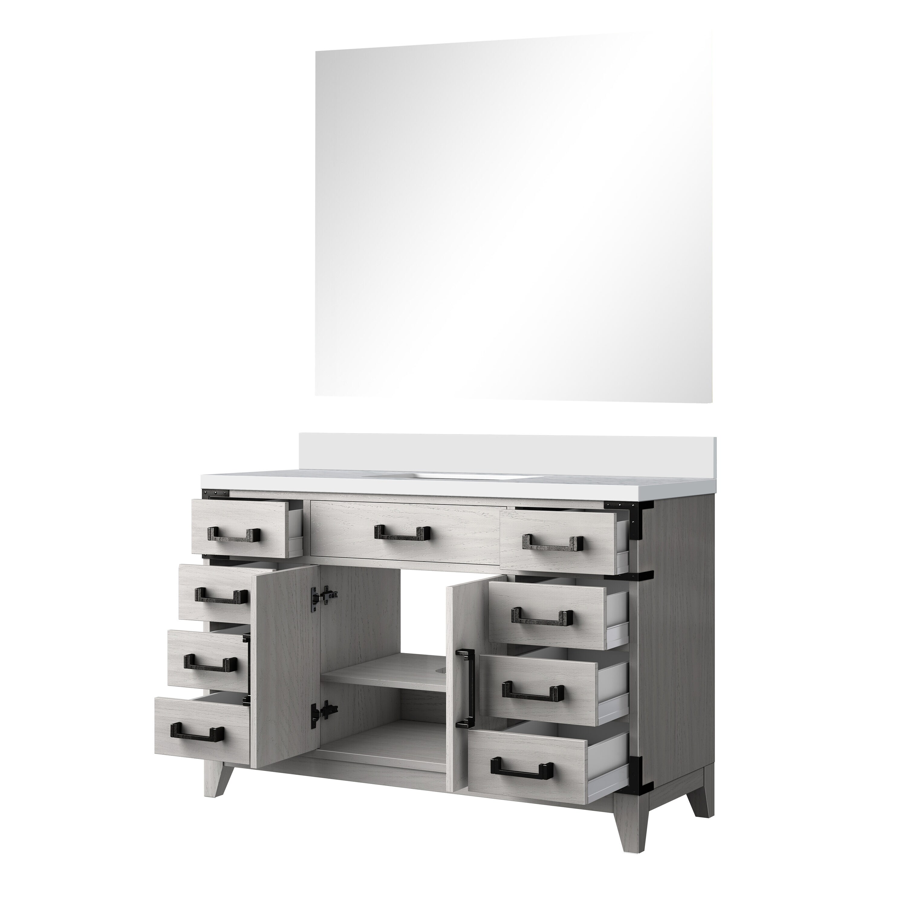 Lexora LVW48SM310 Bath-Vanity-Combo - View #3