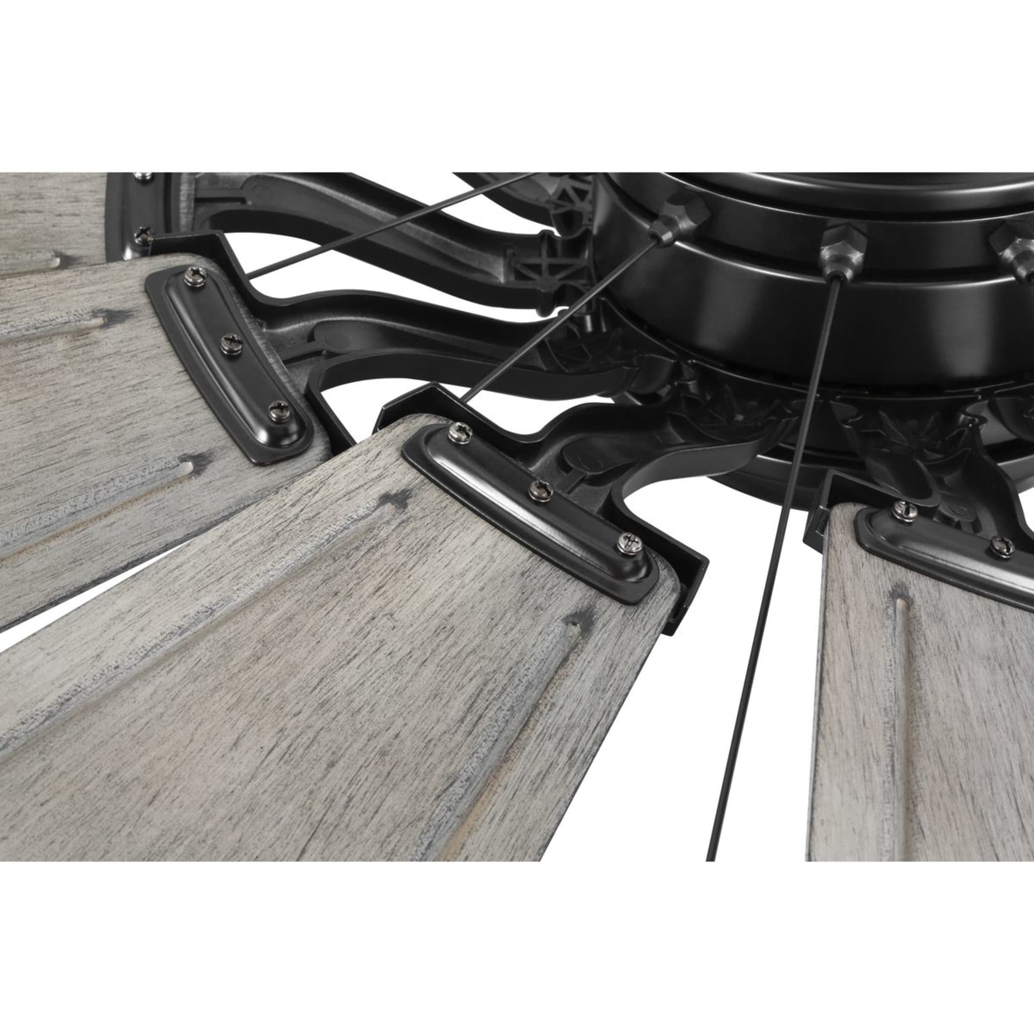 Matte Black 60" Windmill Ceiling Fan with Remote
