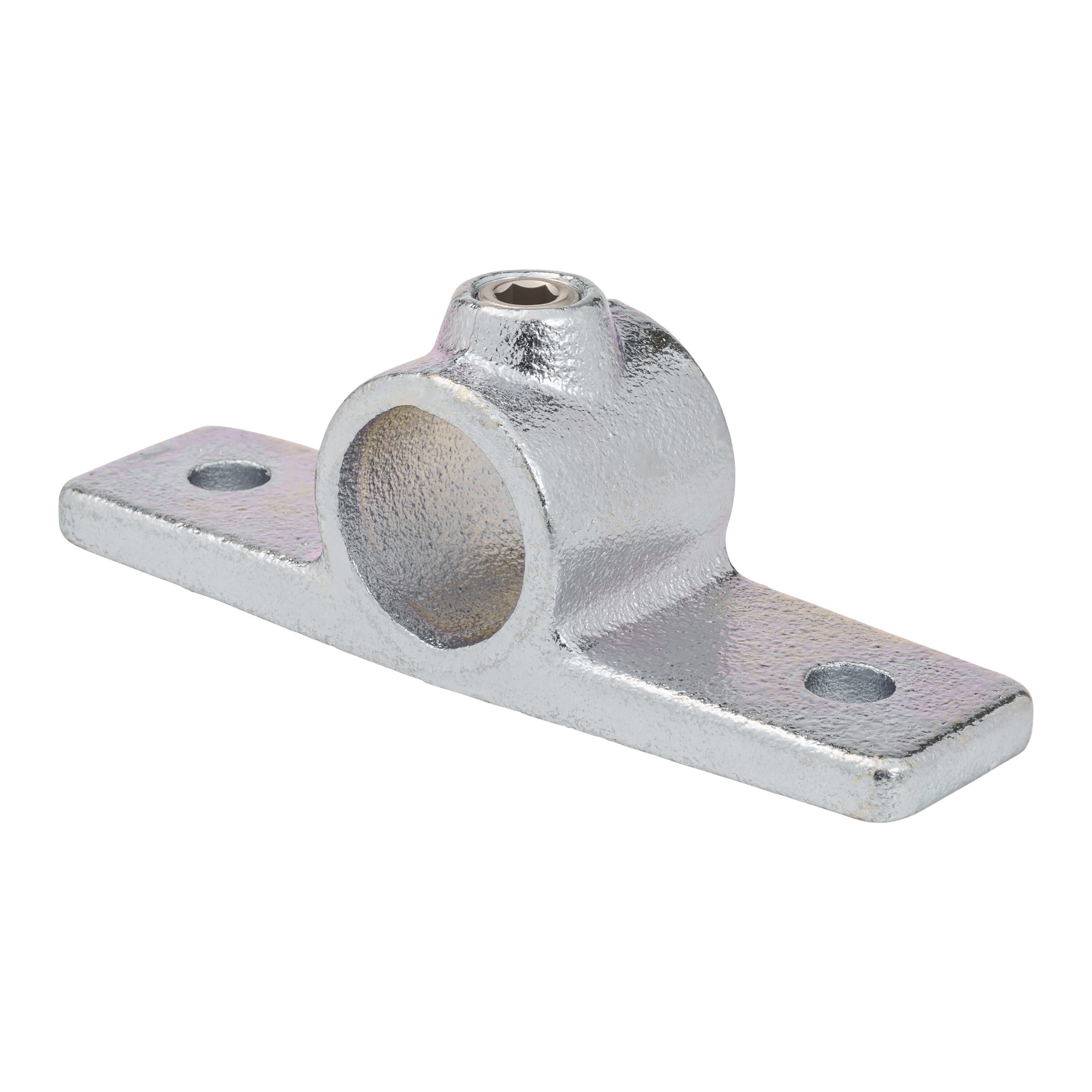 SteelTek 679-804HC 3/4-in Structural Galvanized Offset Flange w/Two Tabs