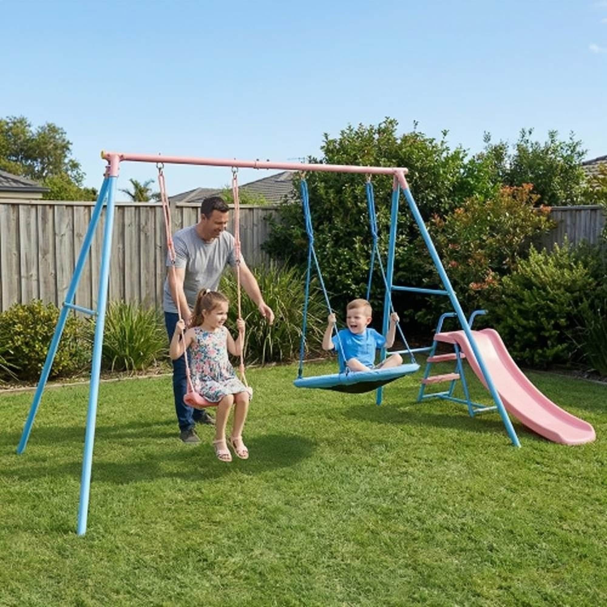 Vorene J-6MEF7LO8CB5X Playset-Swings - View #2