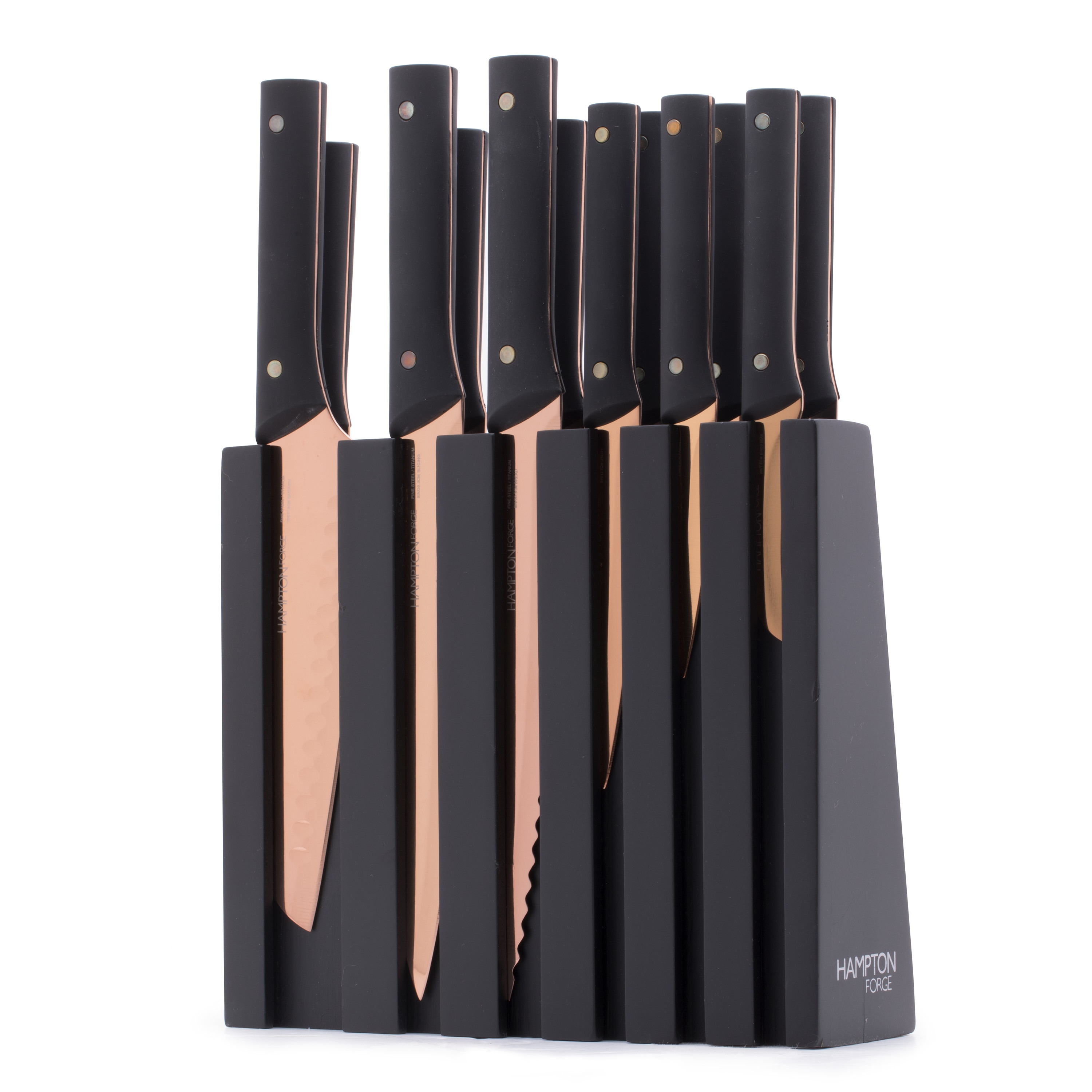 Hampton Forge HMC01B192D 13 -Piece Cutlery Set with Block