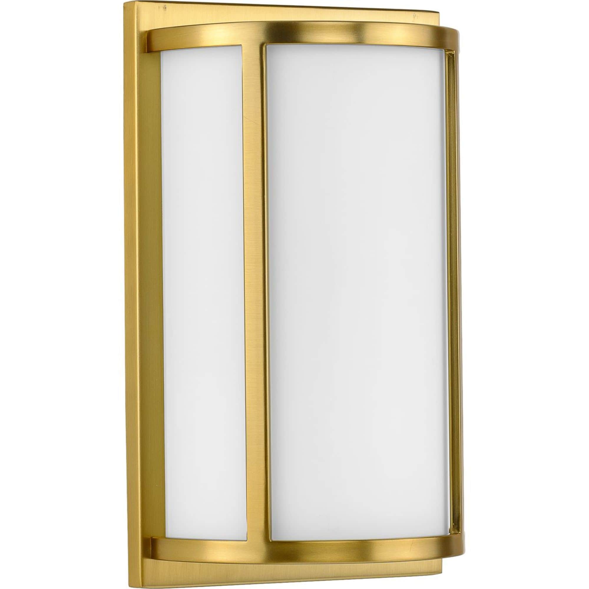 Progress Lighting P710111-109 Parkhurst 7.5-in W 2 -Light Brushed Bronze Transitional Wall Sconce