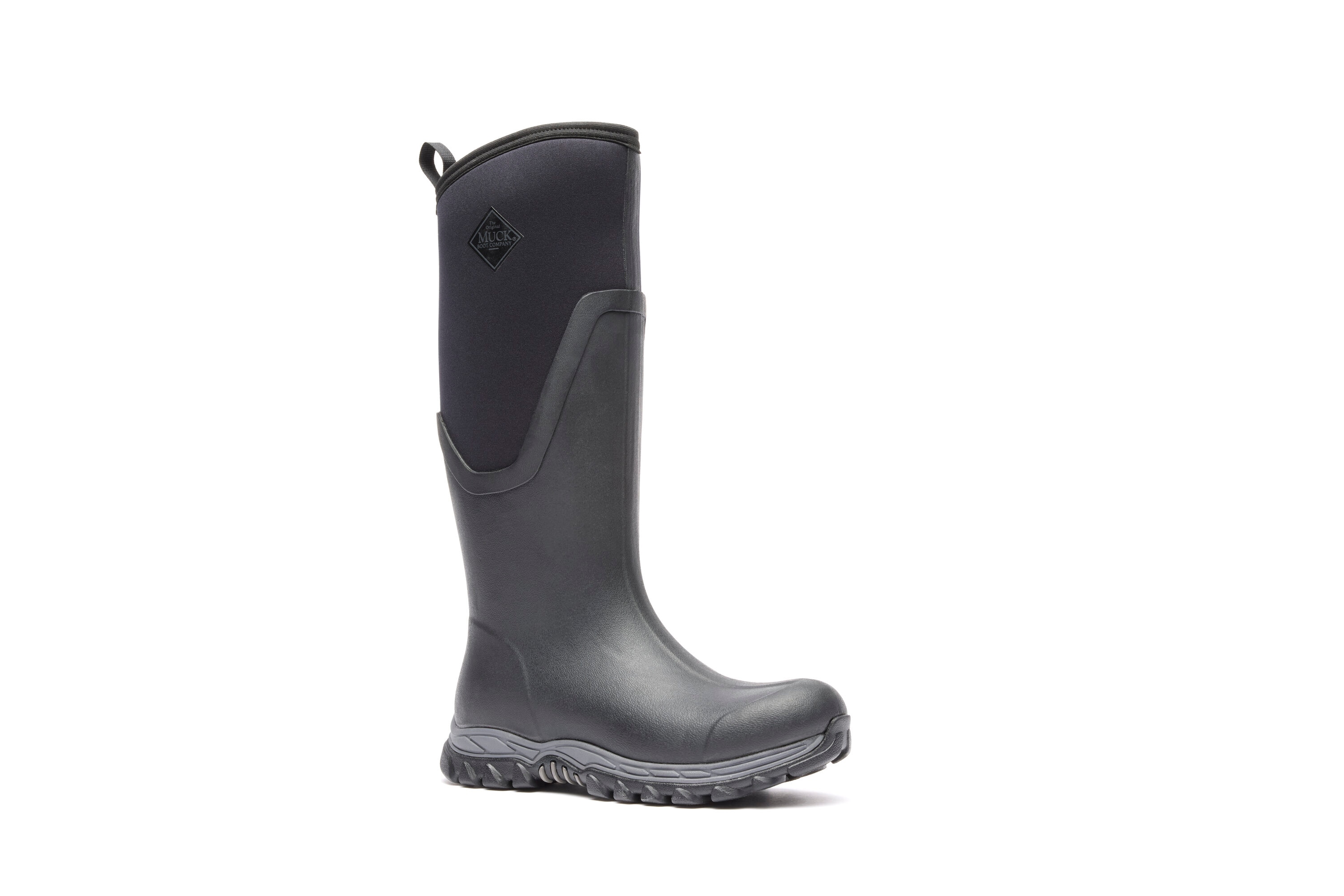 The Original Muck Boot Company Women s Black Waterproof Rubber Boots Size 6 Medium in the Footwear department at Lowes