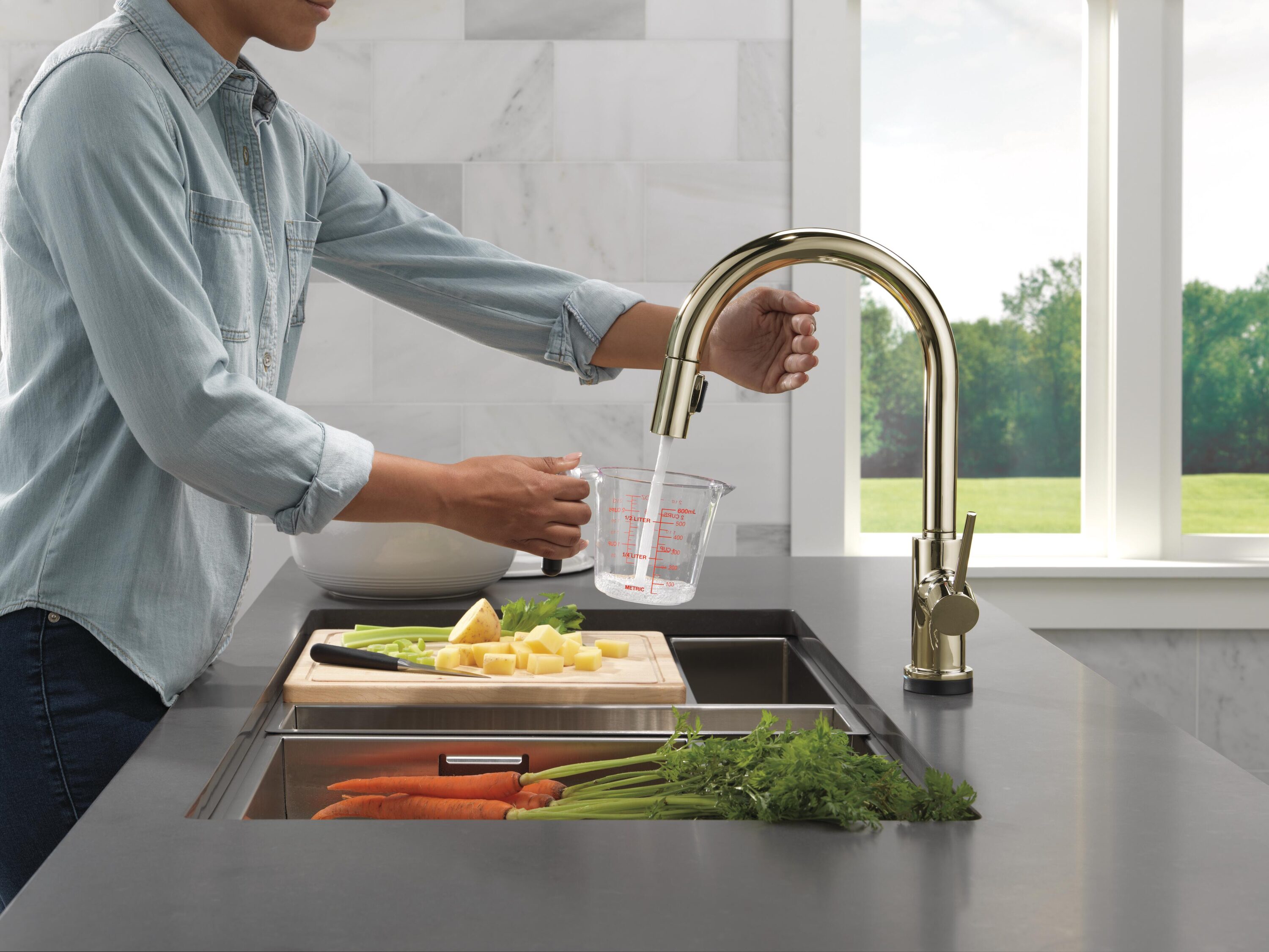 Delta 9159TL-PN-DST Kitchen-Faucets - View #10
