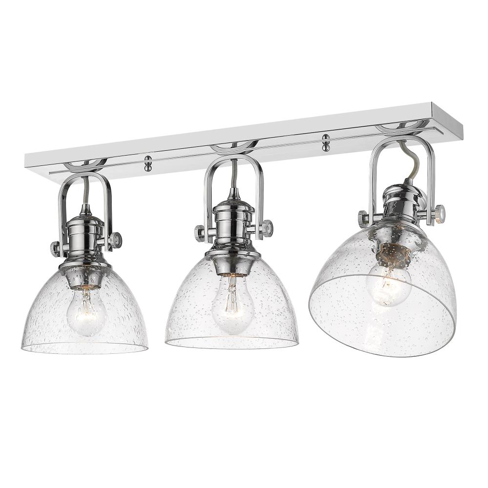Golden Lighting 3118-3SF CH-SD flushmounts - View #2