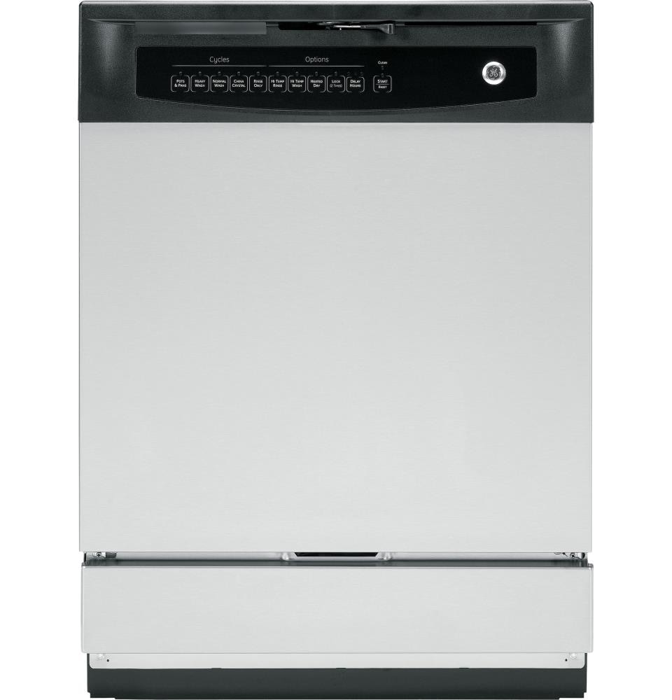 Lowes ge dishwasher stainless hot sale steel