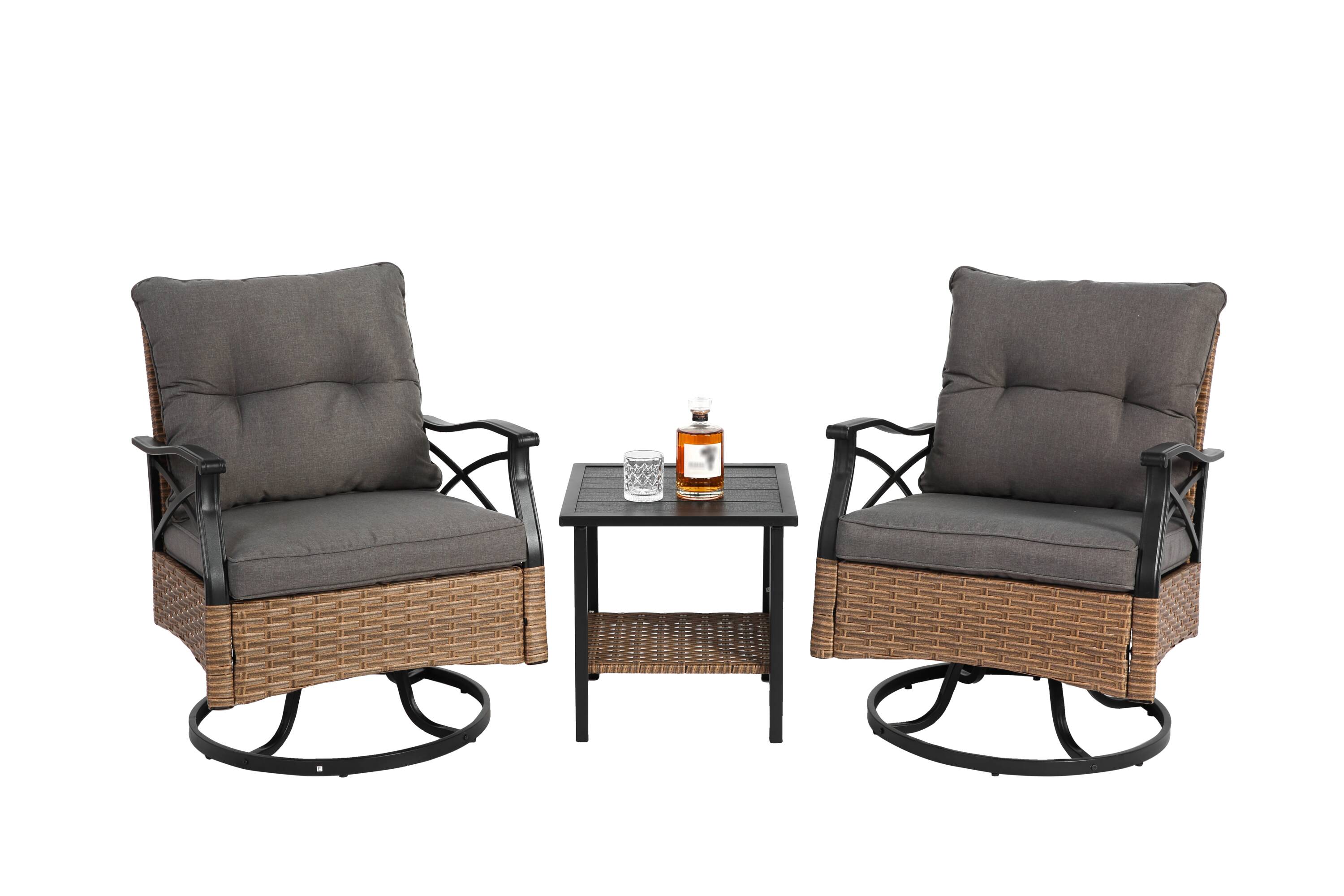Direct Wicker DWS-W640P256770 Patio-Conversation-Sets - View #2