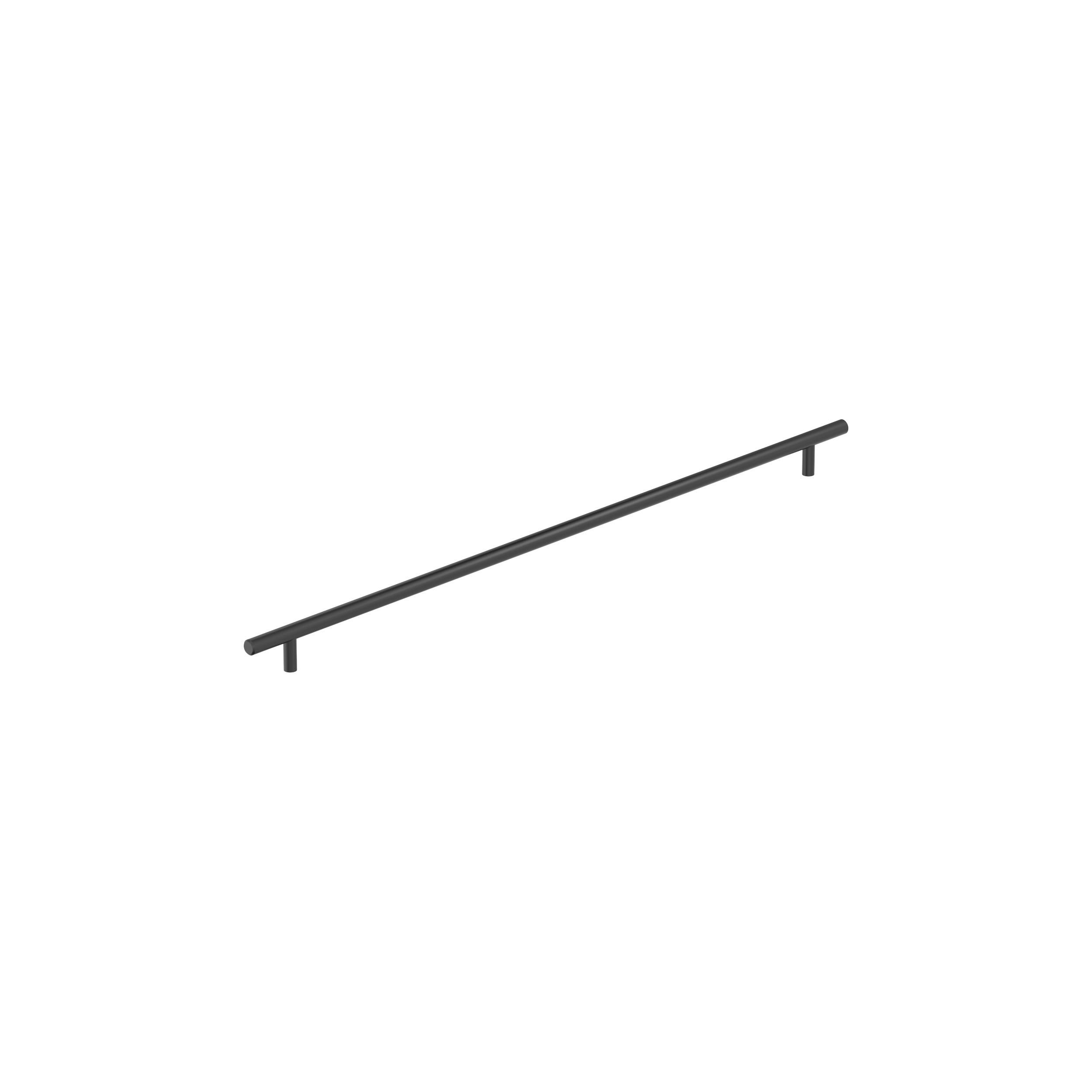 Amerock BP19017BBR Bar Pulls 21-7/16-in , 544mm Center to Center Black Bronze Cylindrical Bar