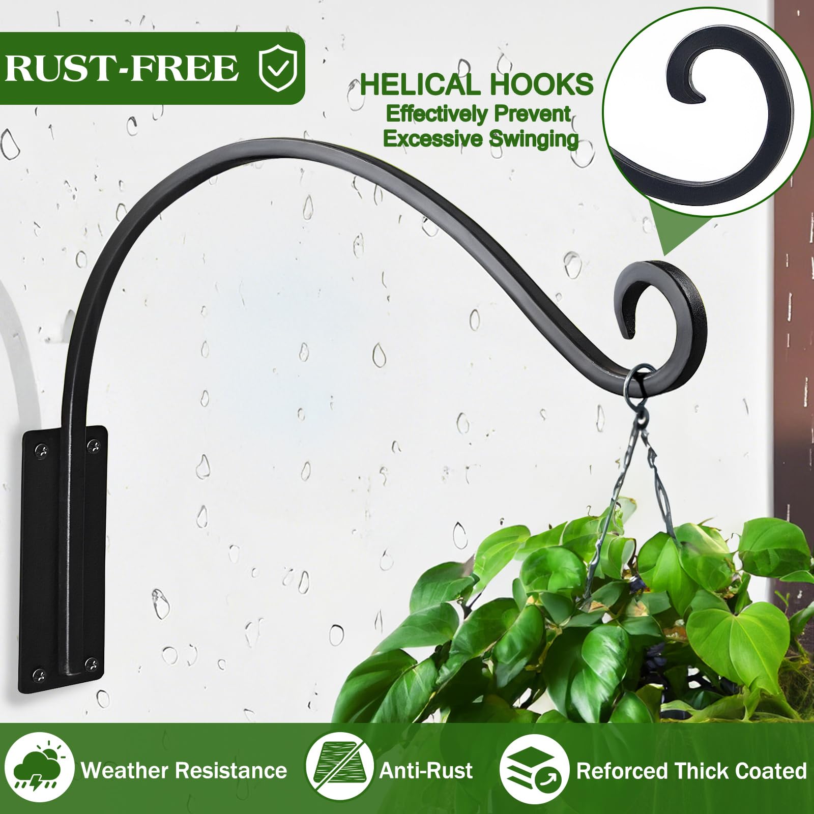 Angel Sar L2FHX48PLTHK-9 Plant-Hooks - View #8
