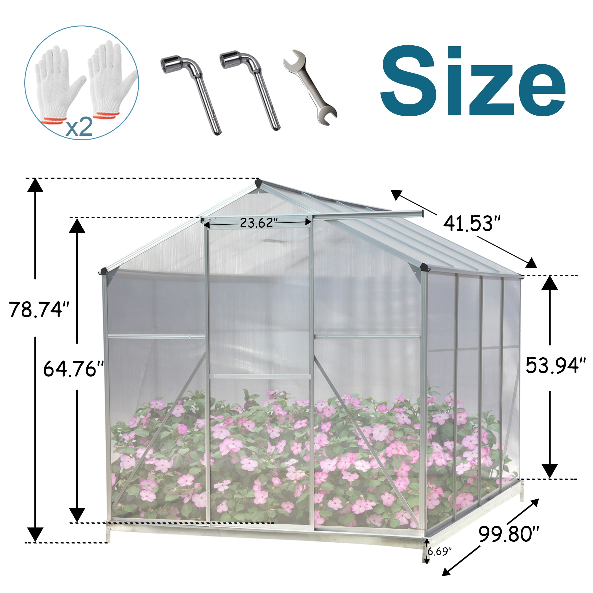Forclover ALOR-CHI06 greenhouses - View #4