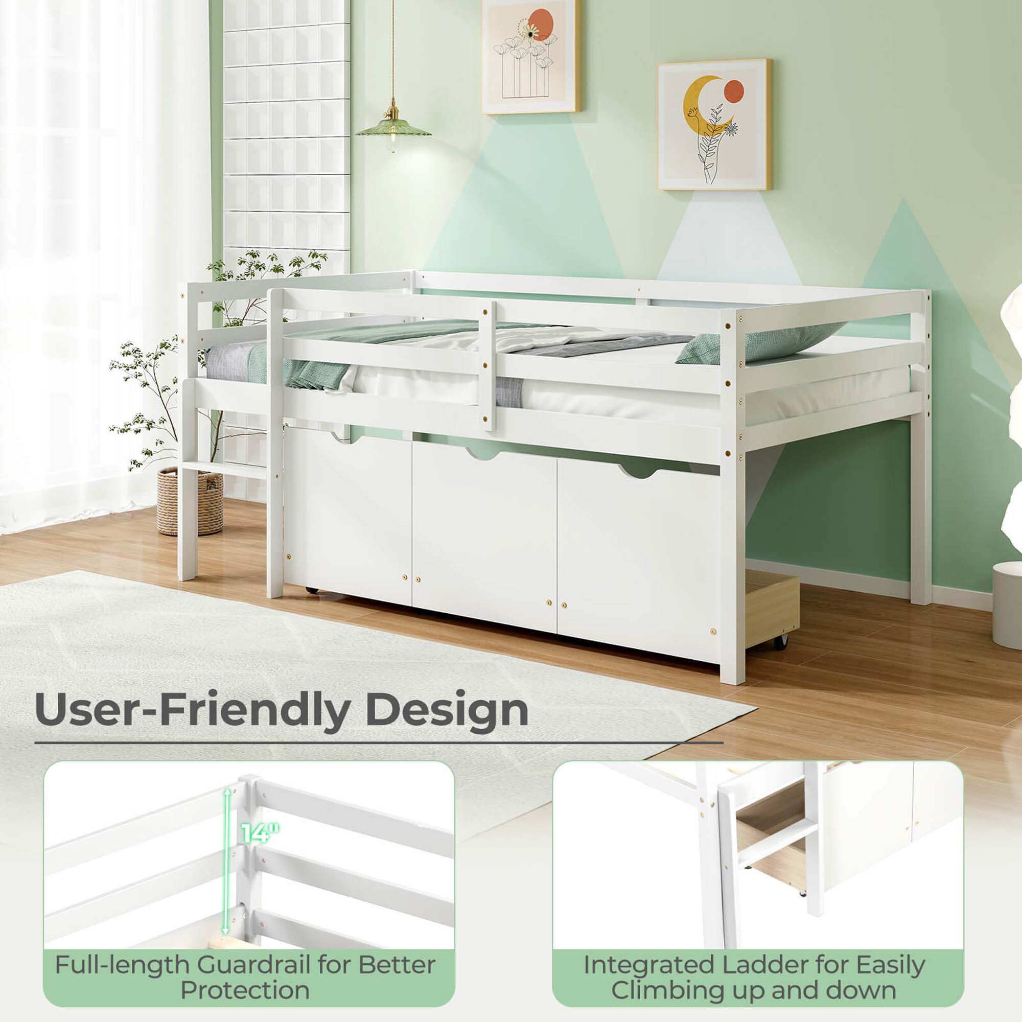 Costway HCST02363 Bunk-Beds - View #4