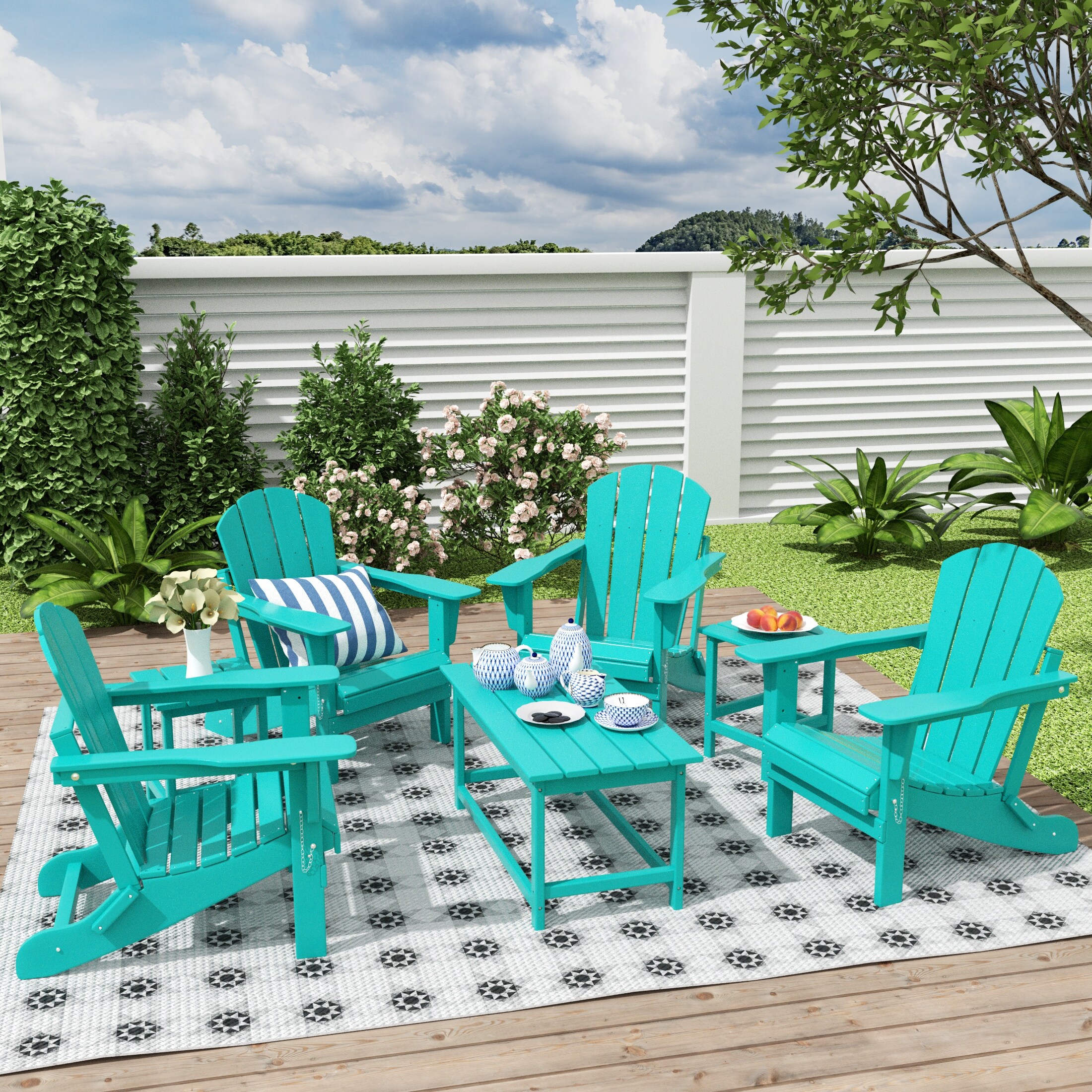 Westin Furniture 2001-CT-TQ Patio-Tables - View #6