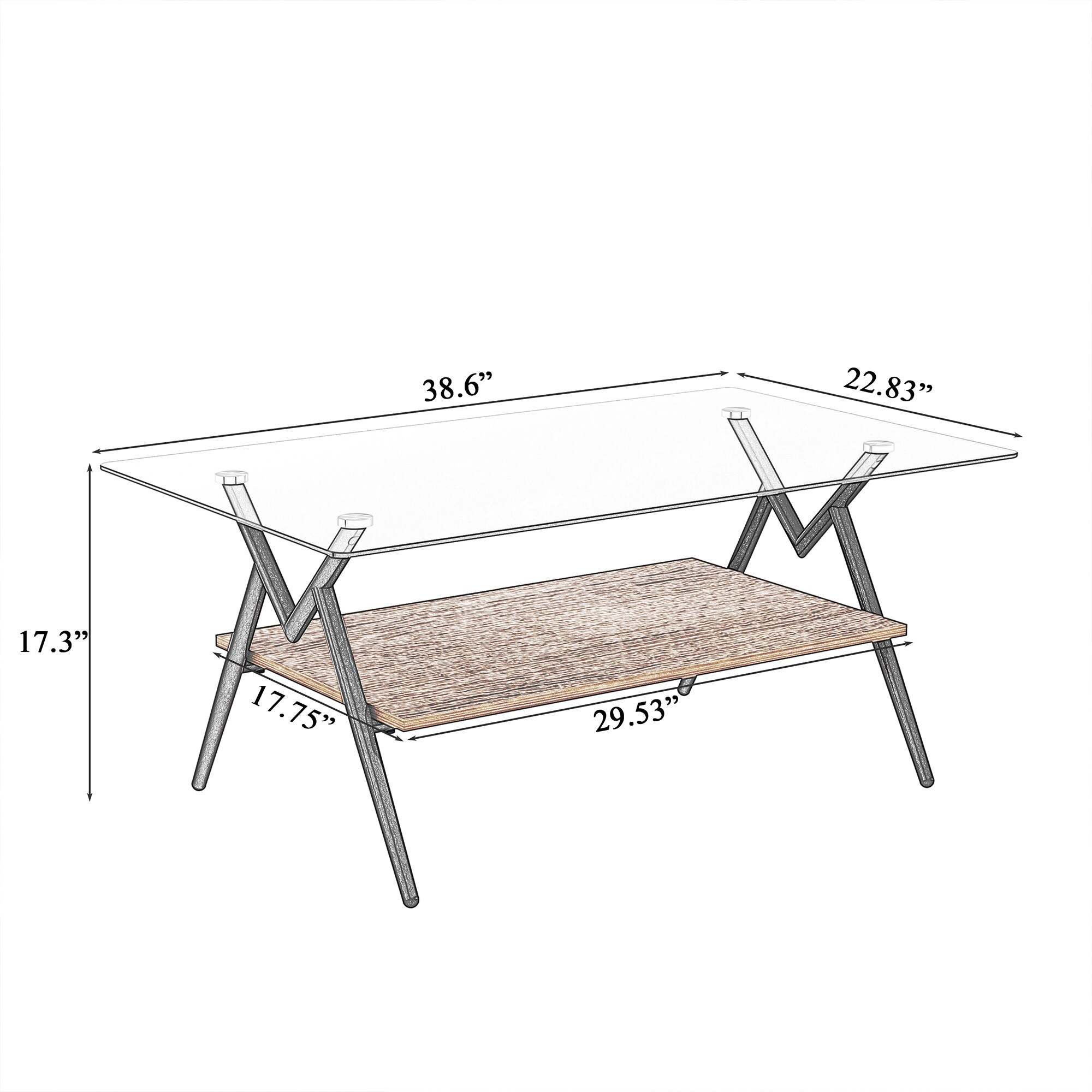 Tinyhomie LW-X-KARL244 Coffee-Tables - View #5