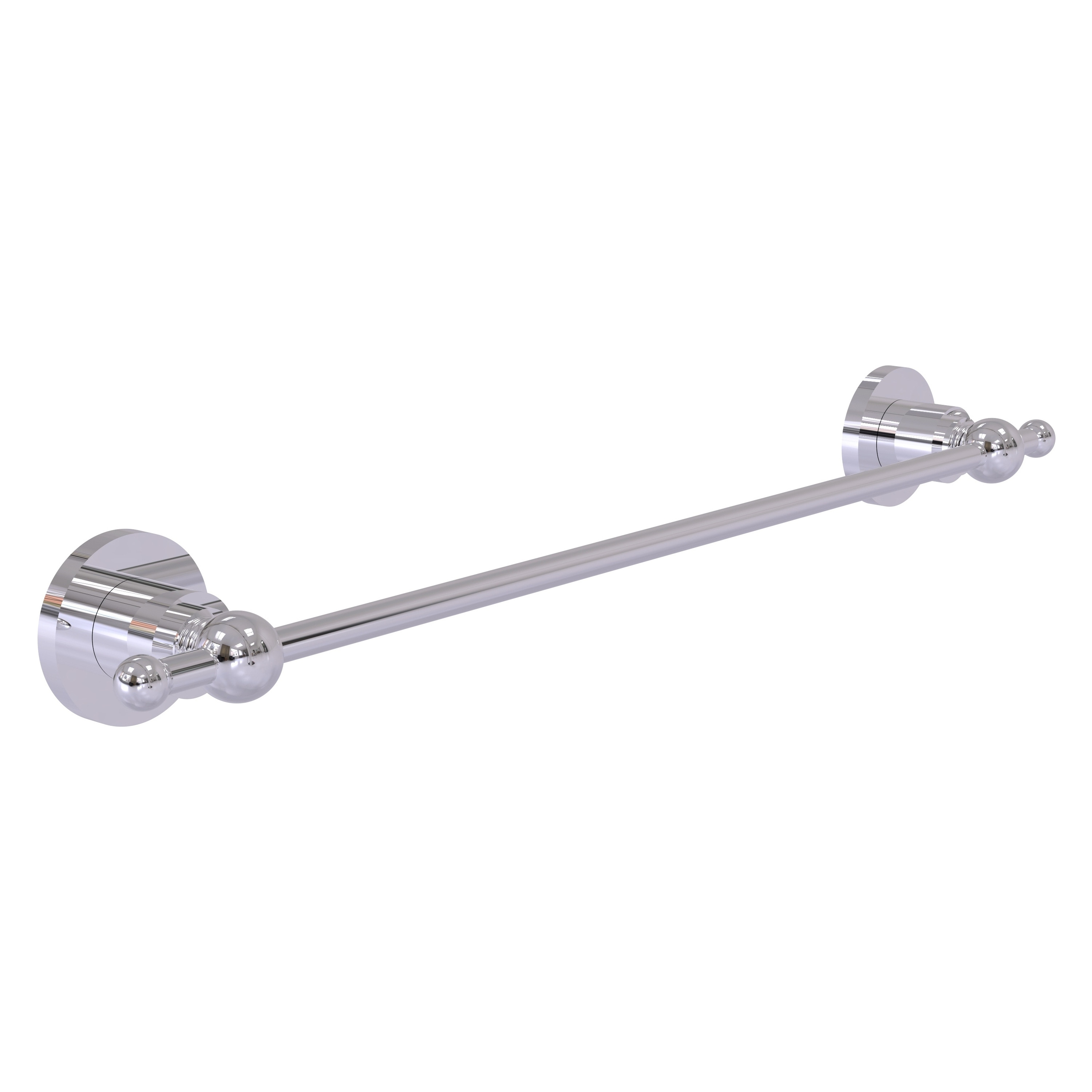 Allied Brass AP-41/36-PC Astor Place 36-in Polished Chrome Wall mount Single Towel Bar