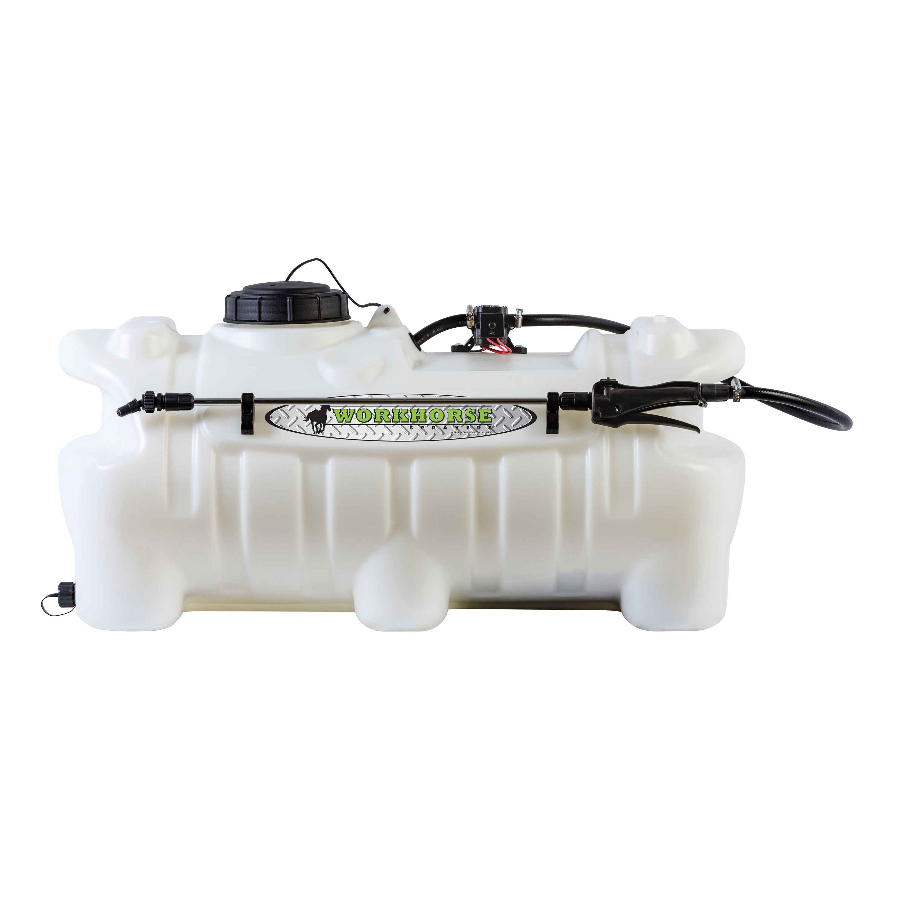 Workhorse Sprayers LG25ESS 25-Gallon 12-volt Rubber Hose Tank Sprayer with Adjustable Spray