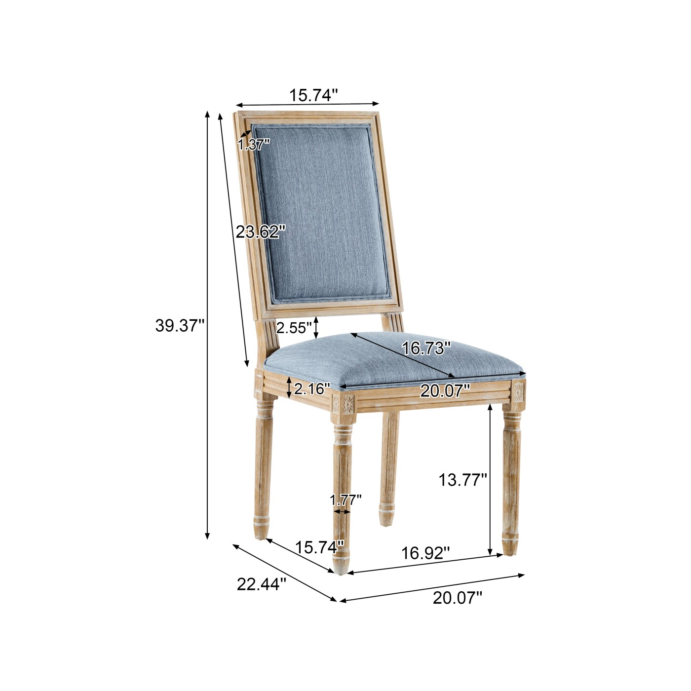 CHITA DCIARA-623 Dining-Chairs - View #6